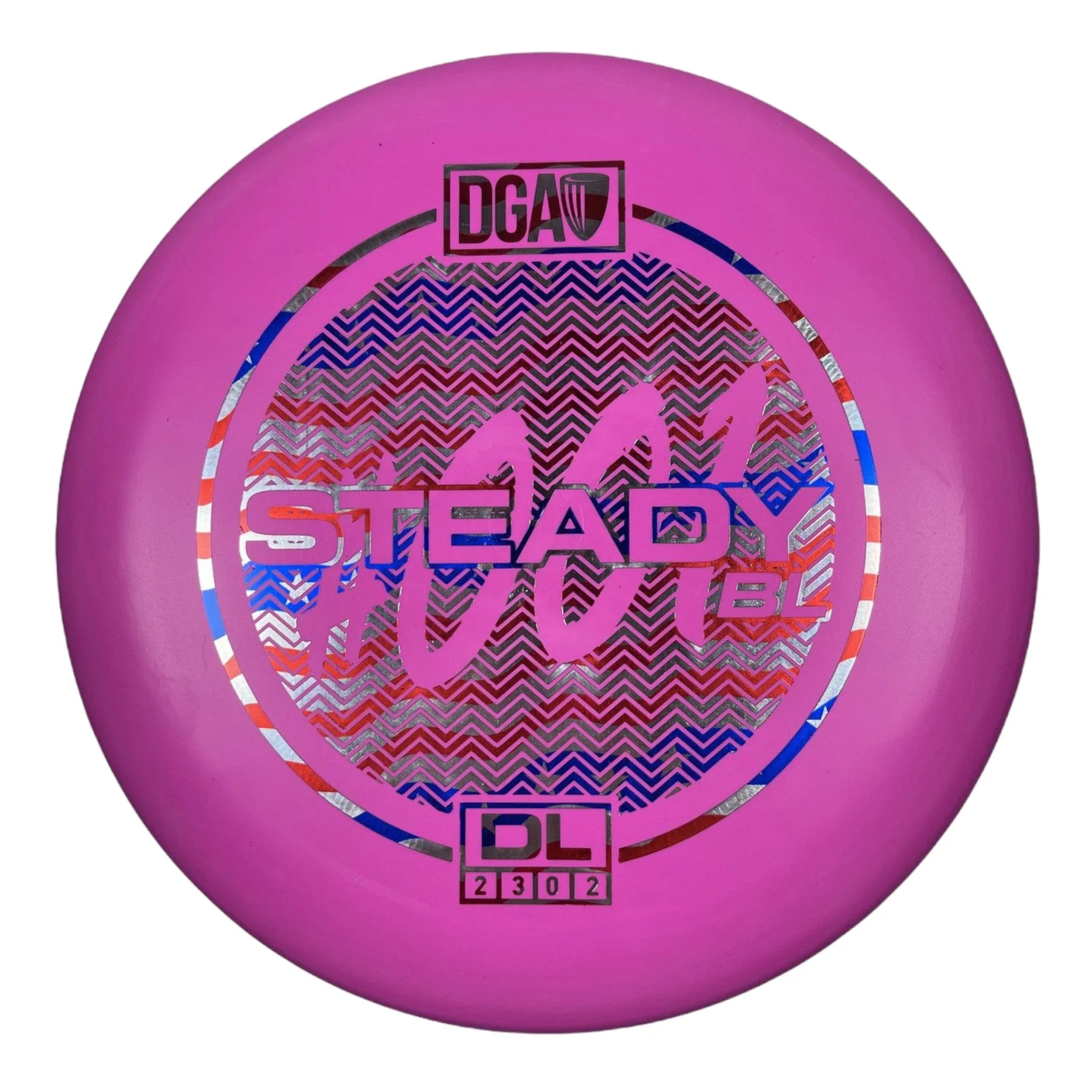 Disc Golf Association Steady BL | DL | Pink/USA 173 - 174g Disc Golf