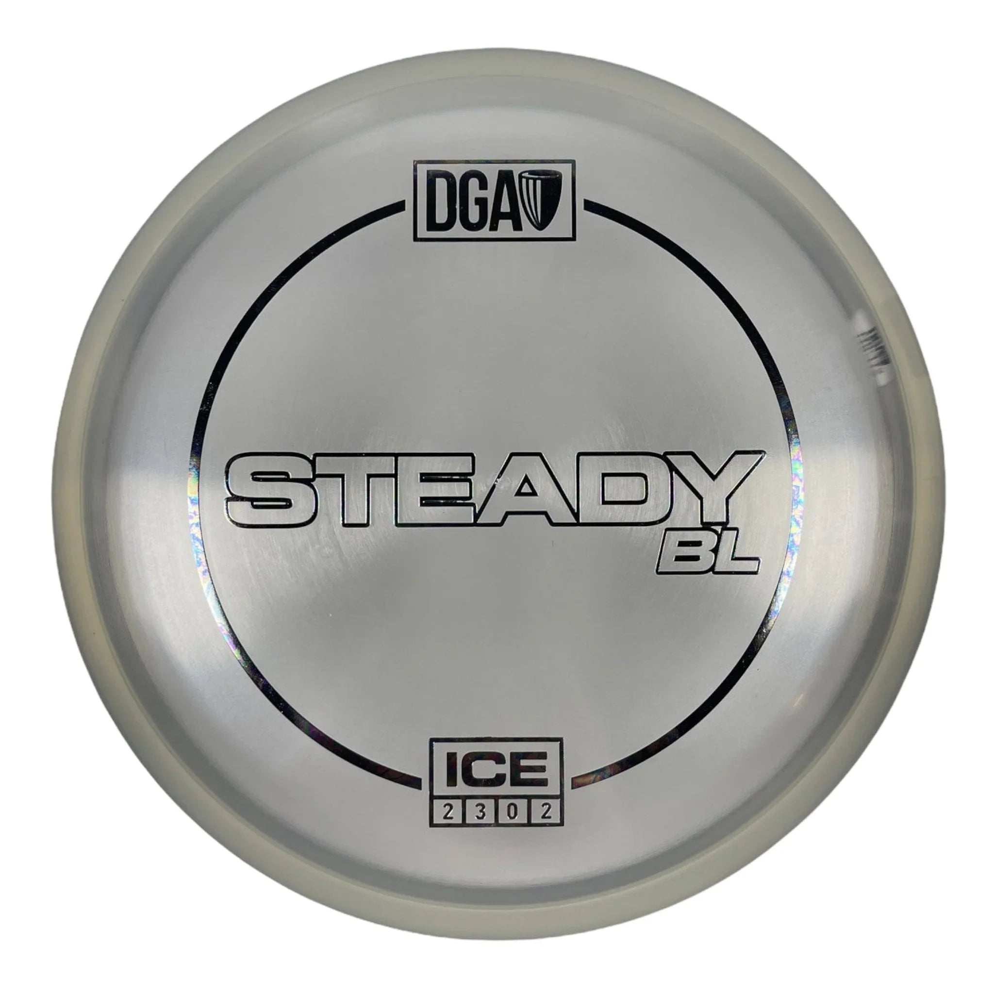 Disc Golf Association Steady BL | ICE | White/Rainbow 171 - 172g Disc Golf