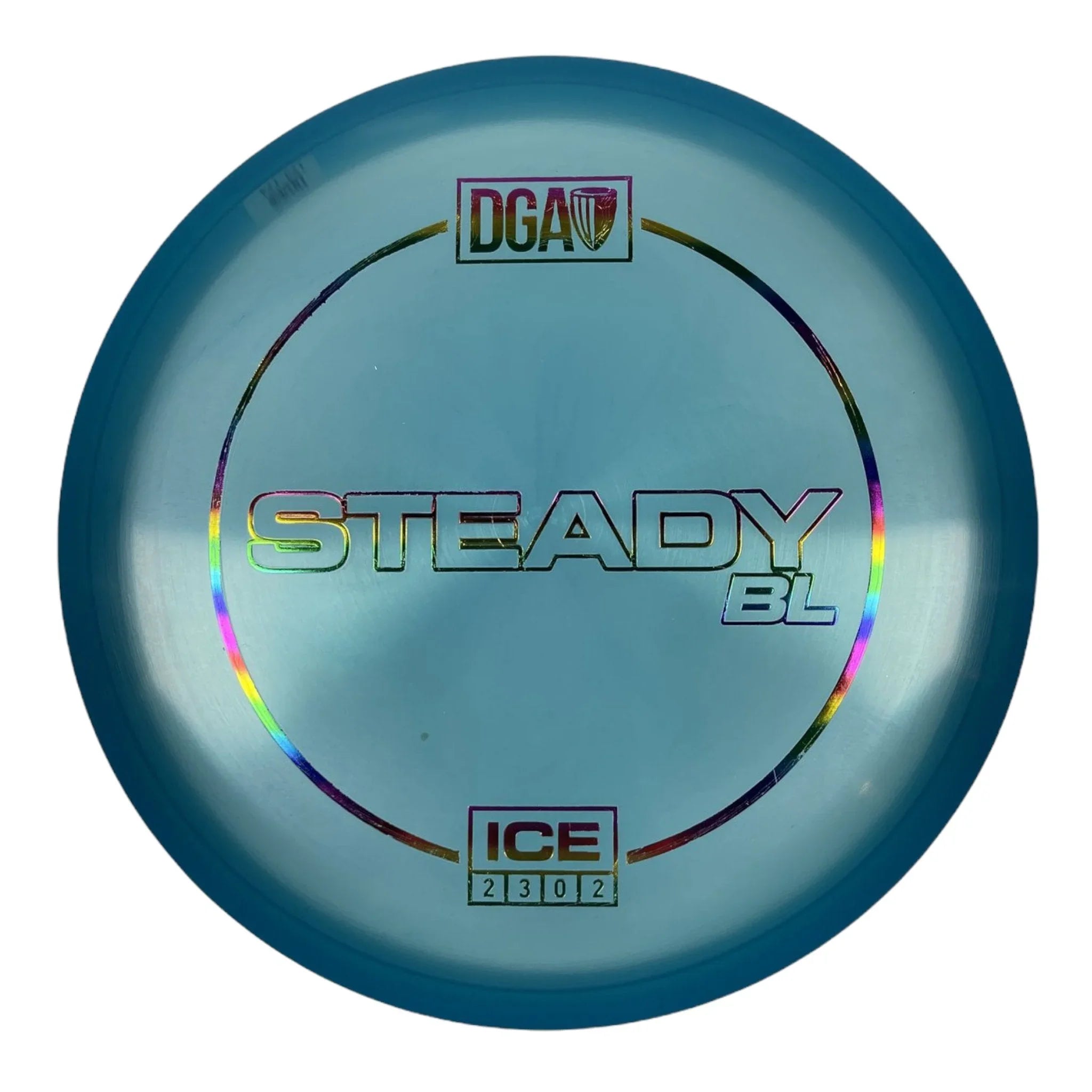 Disc Golf Association Steady BL | ICE| Blue/Rainbow 174g Disc Golf