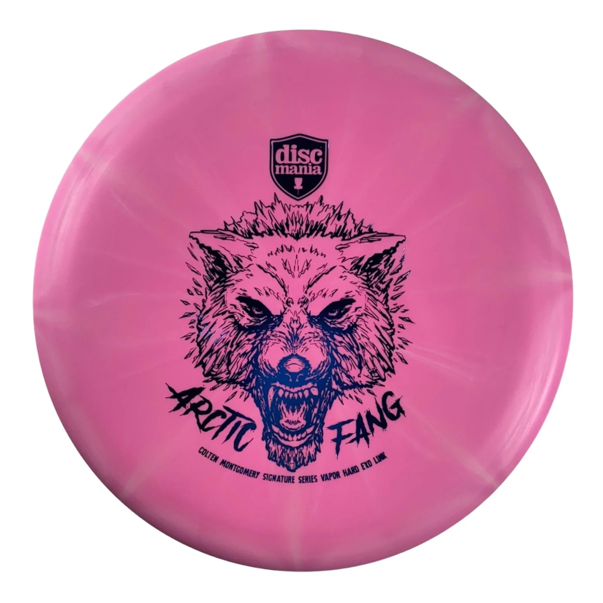Discmania Arctic Fang - Link | Exo Hard Vapor | Pink/Blue 173 - 174g (Colten Montgomery) Disc Golf