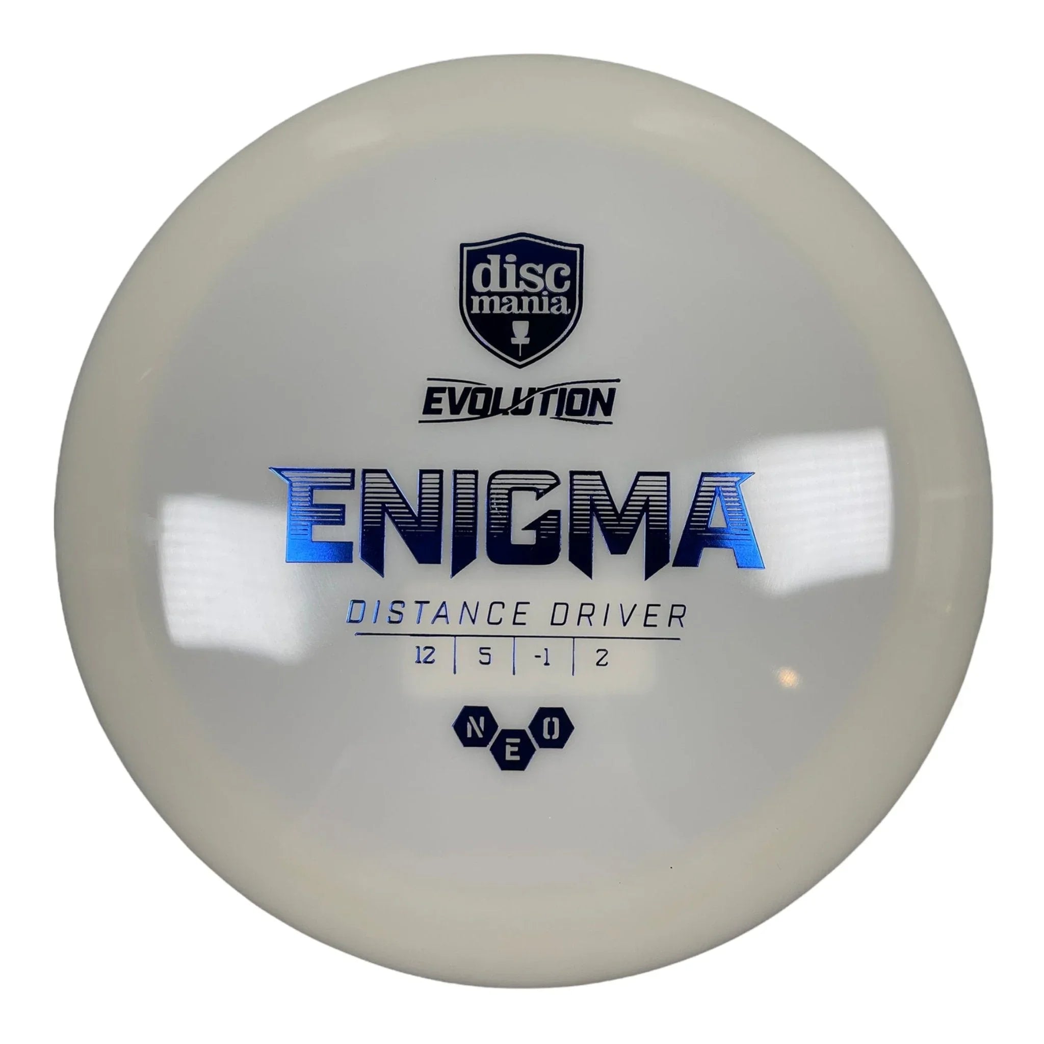 Discmania Enigma | Neo | White/Blue 171 - 175g Disc Golf