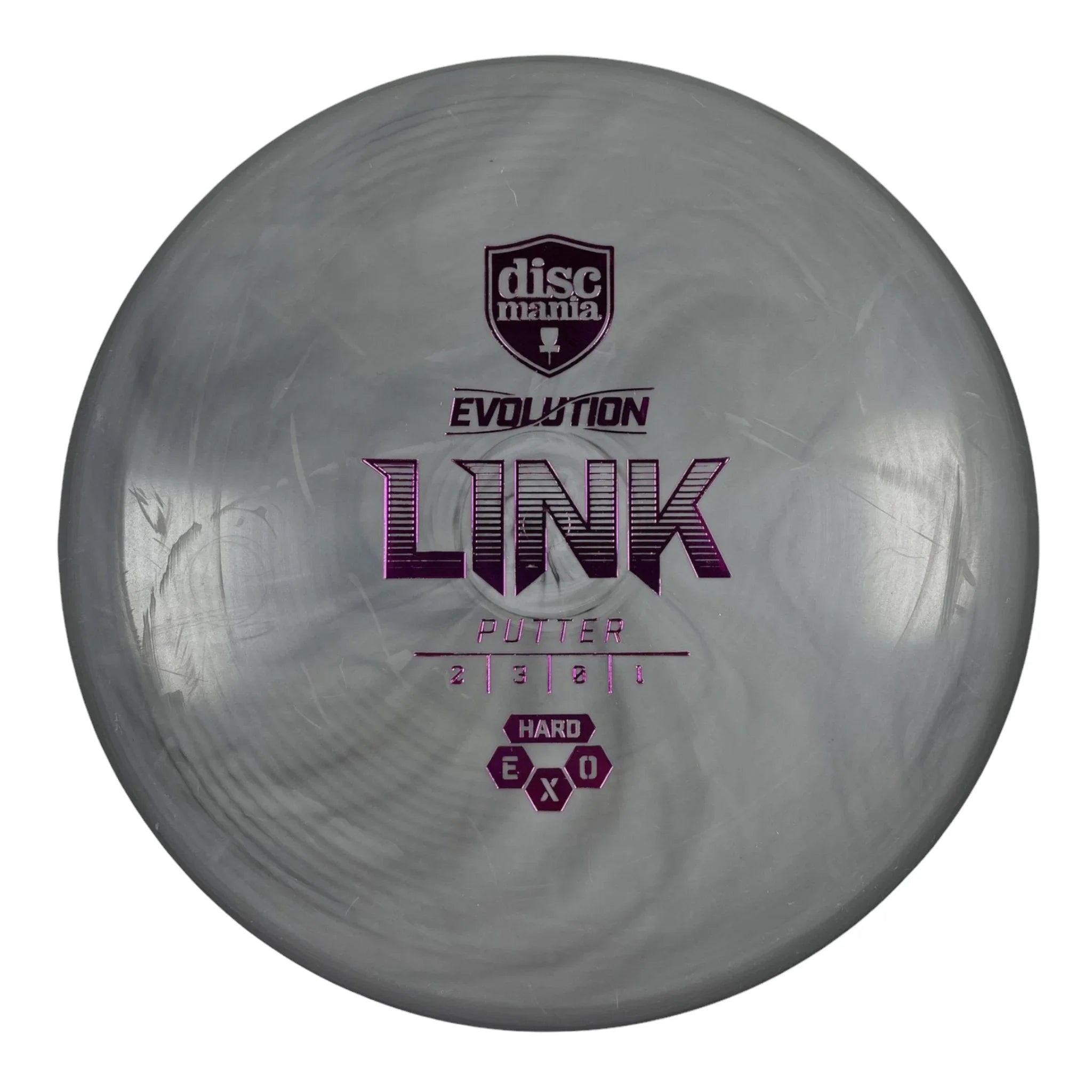 Discmania Link | Exo Hard | Grey/Pink 173 - 176g Disc Golf