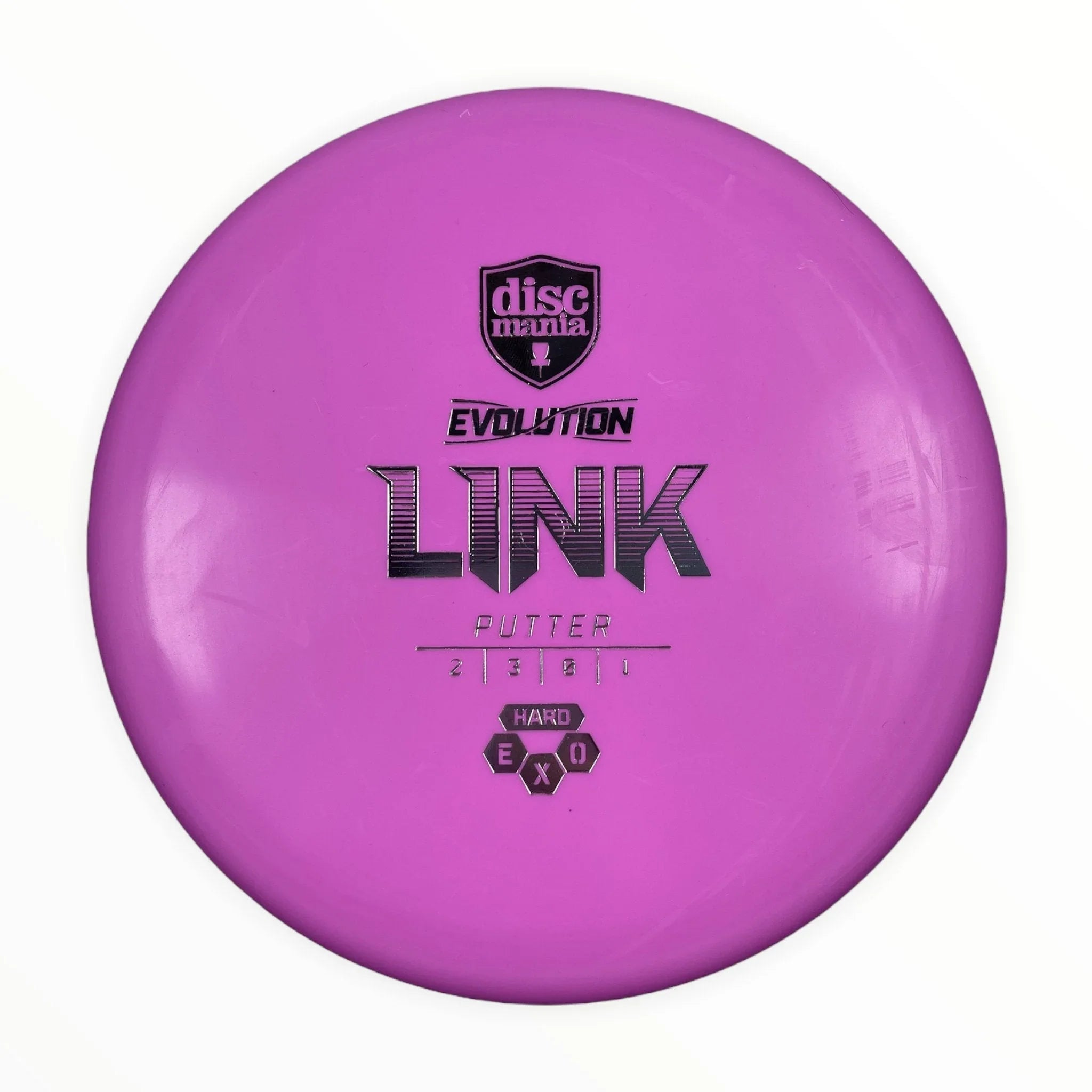 Discmania Link | Exo Hard | Pink/Silver 173g Disc Golf