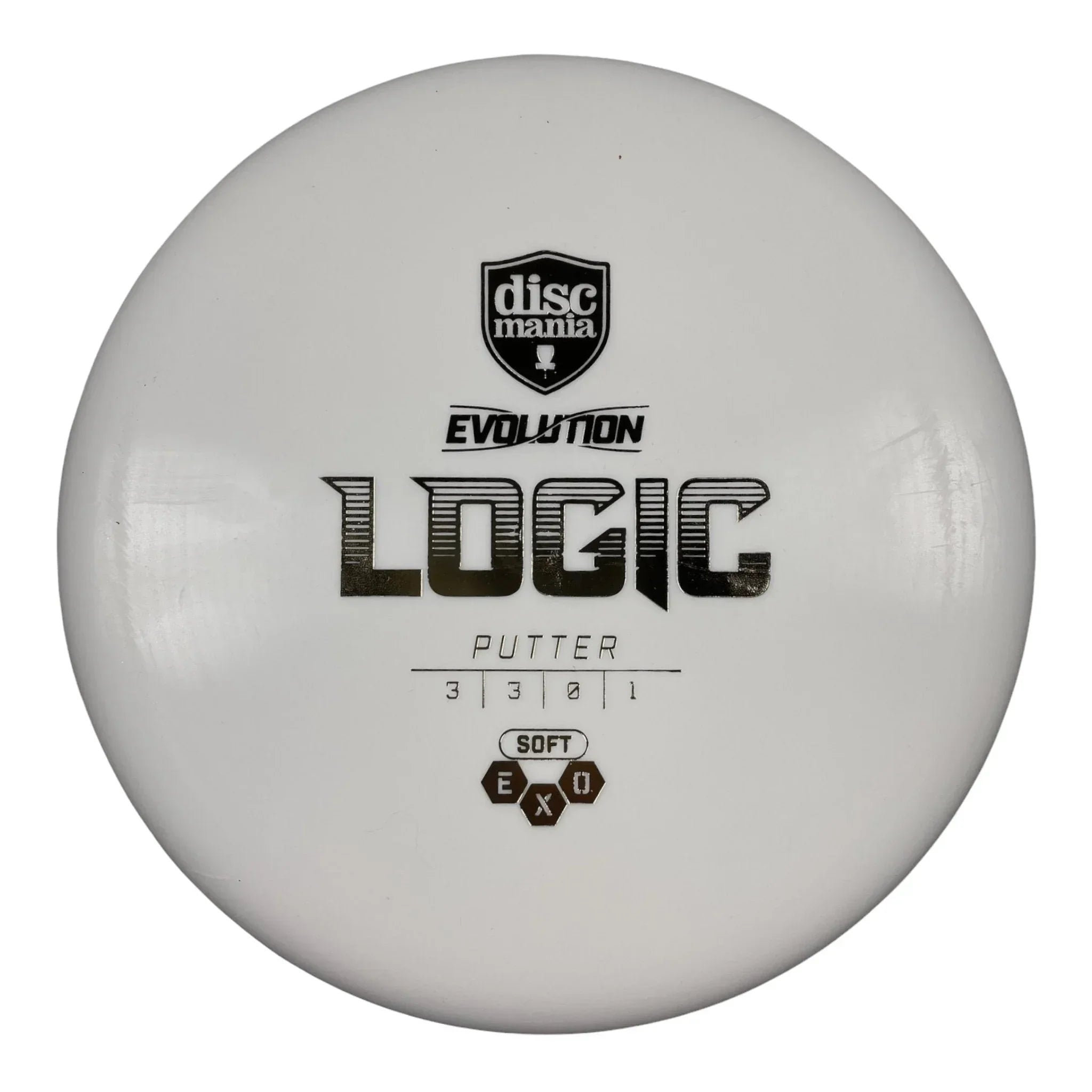 Discmania Logic | Exo Soft | White/Silver 173g Disc Golf