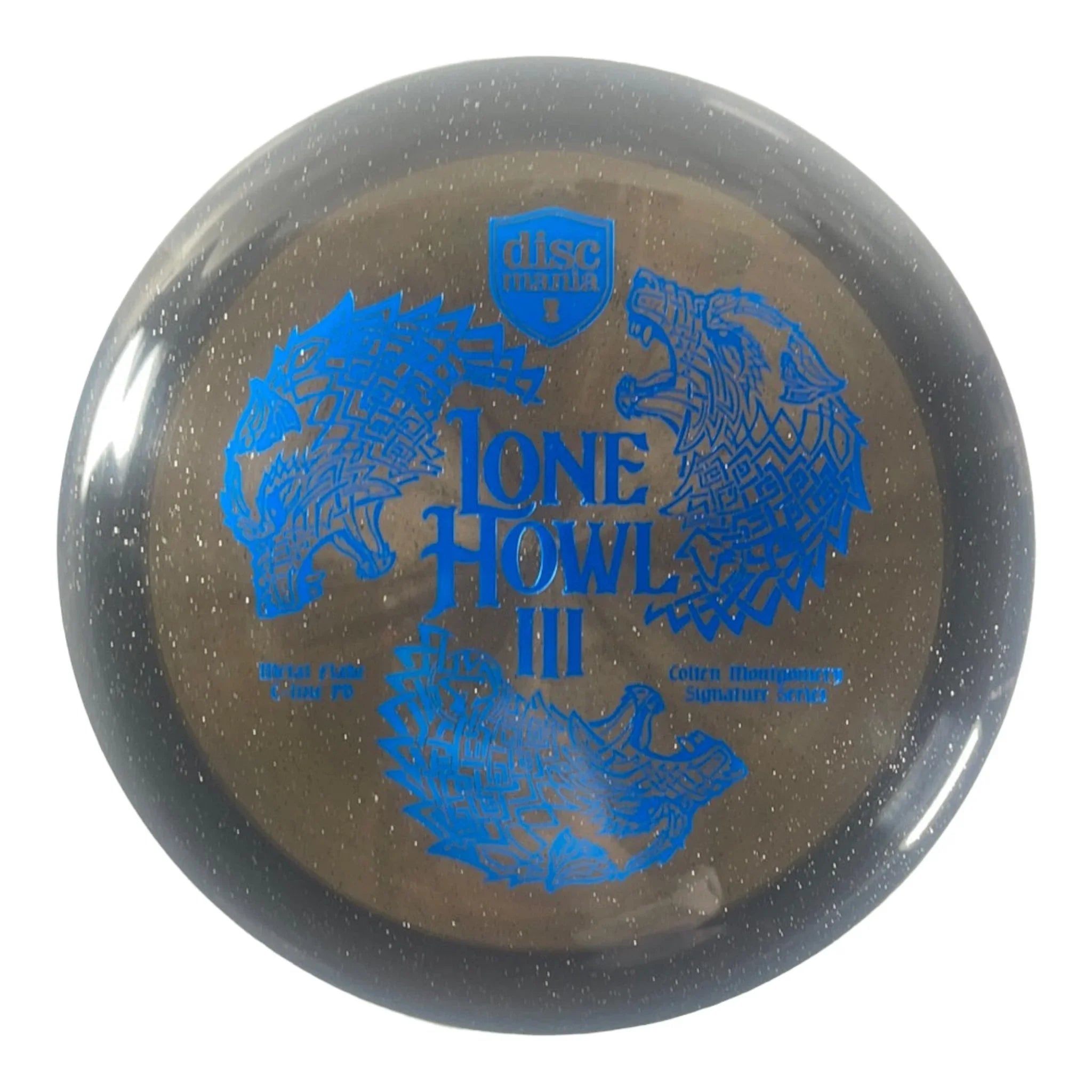 Discmania Lone Howl 3 - PD | Metal Flake C - Line | Black/Blue 168 - 169g (Colton Montgomery) Disc Golf