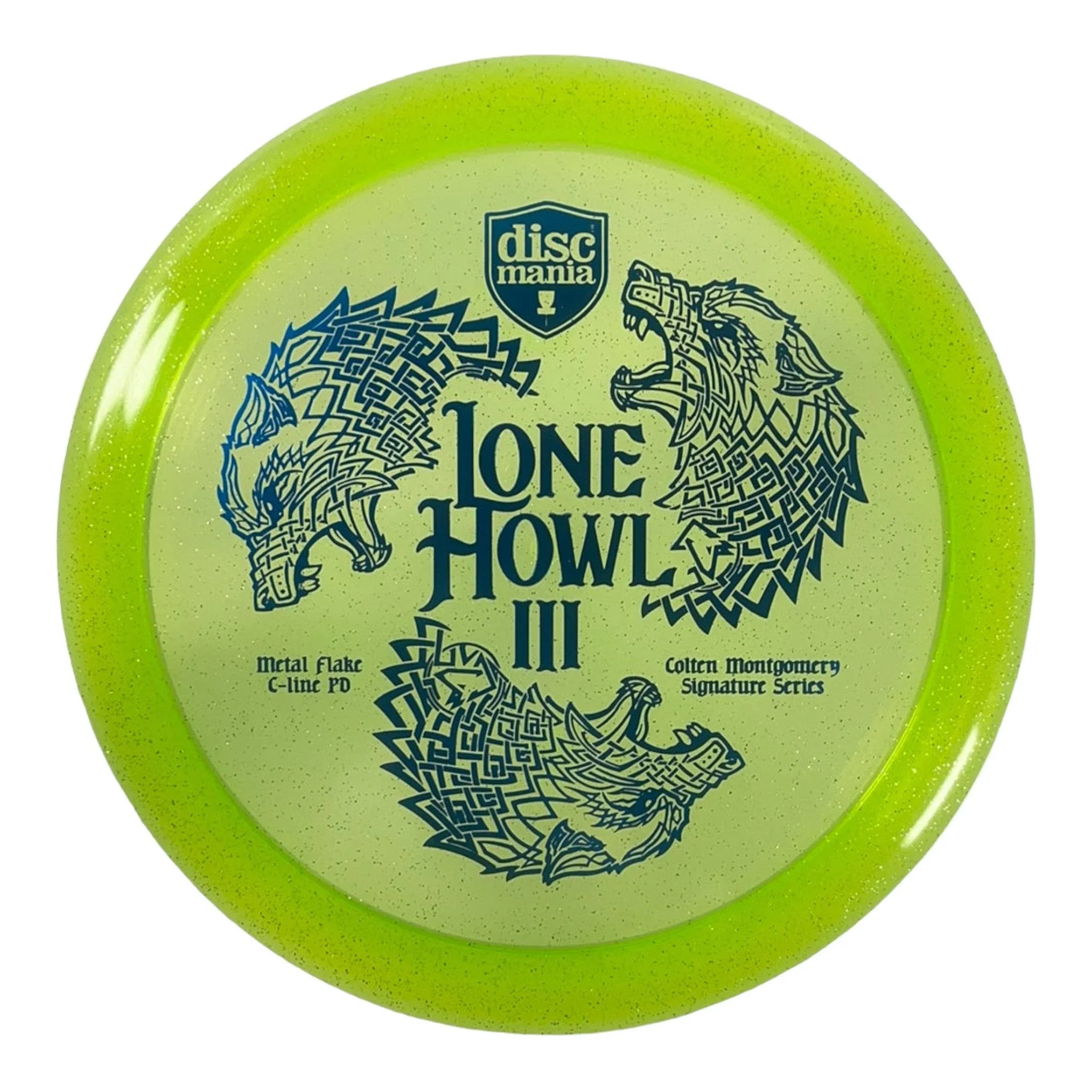 Discmania Lone Howl 3 - PD | Metal Flake C - Line | Green/Blue 169g (Colton Montgomery) Disc Golf