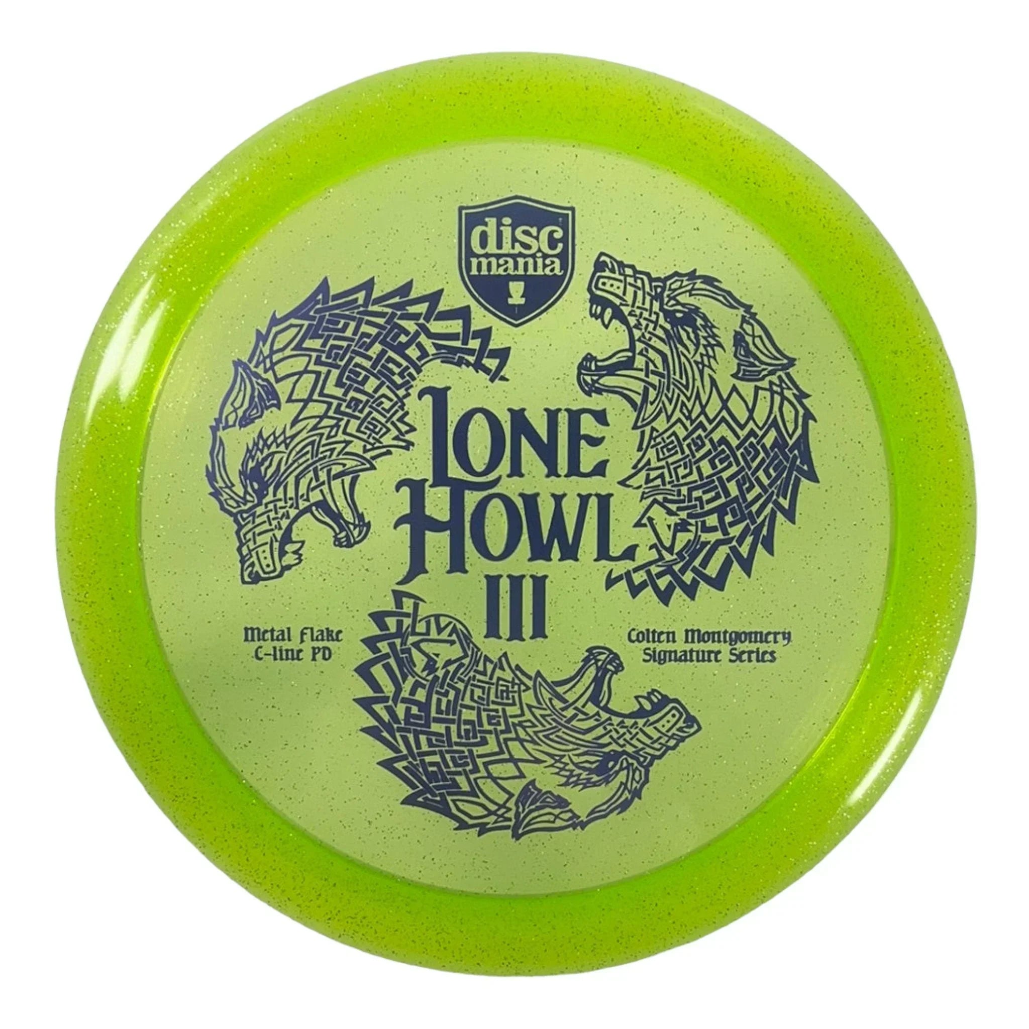 Discmania Lone Howl 3 - PD | Metal Flake C-Line | Green/Purple 173g (Colton Montgomery) Disc Golf