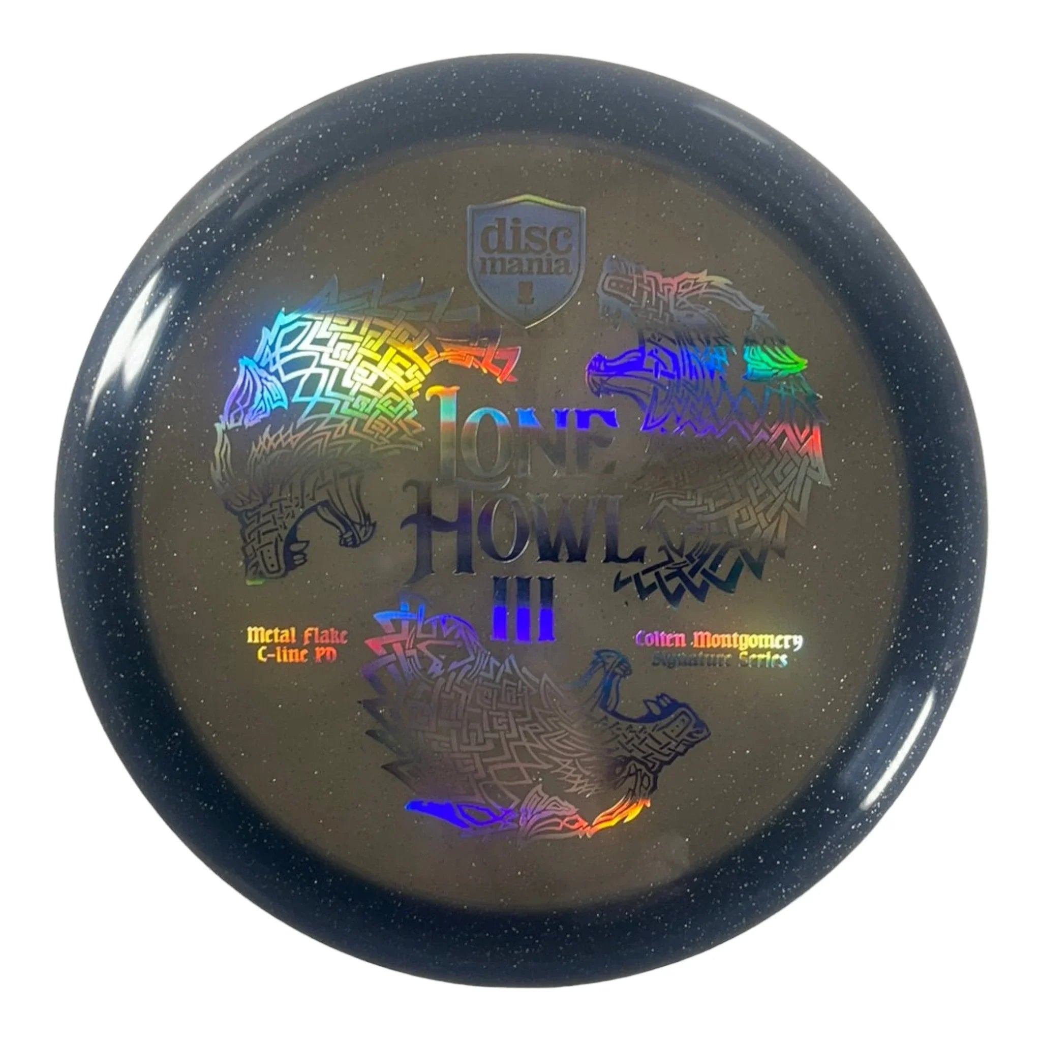 Discmania Lone Howl 3 - PD | Metal Flake C - Line | Grey/Holo 173 - 174g (Colton Montgomery) Disc Golf