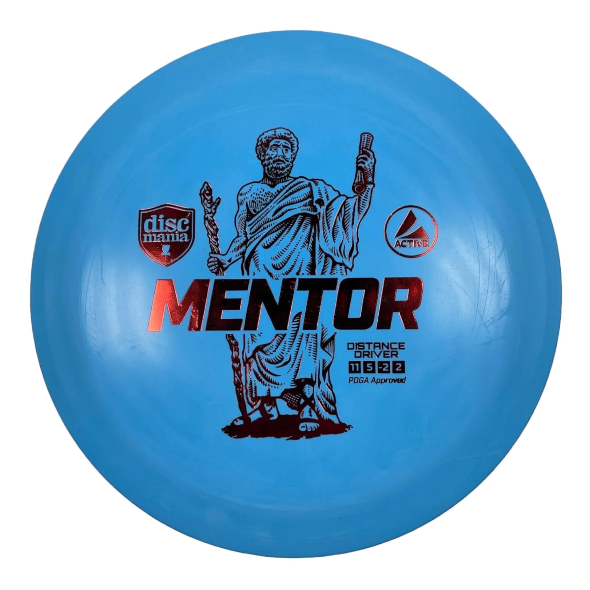 Discmania Mentor | Active | Blue/Red 167 - 168g Disc Golf