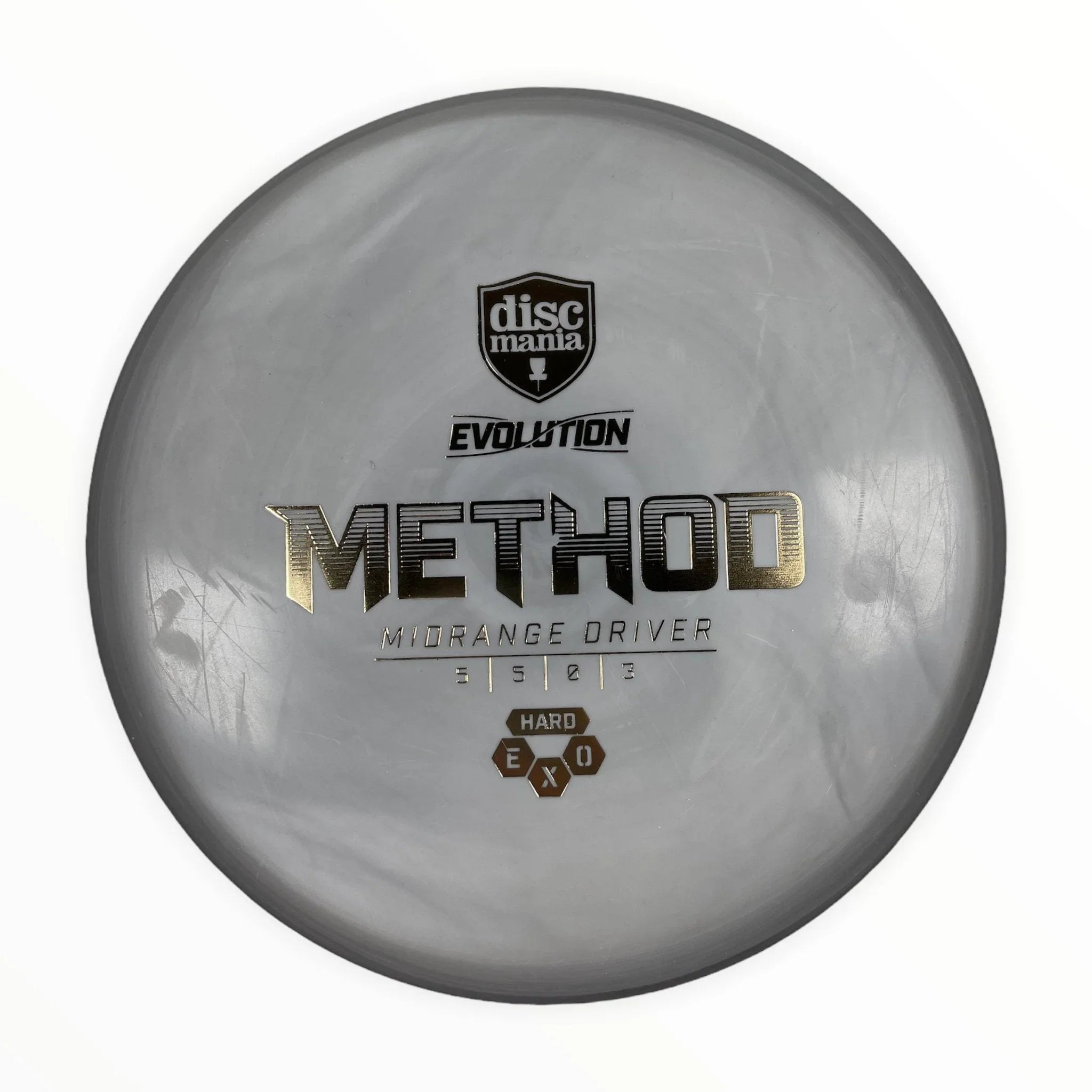 Discmania Method | Exo Hard | Grey/Gold 174 - 175g Disc Golf