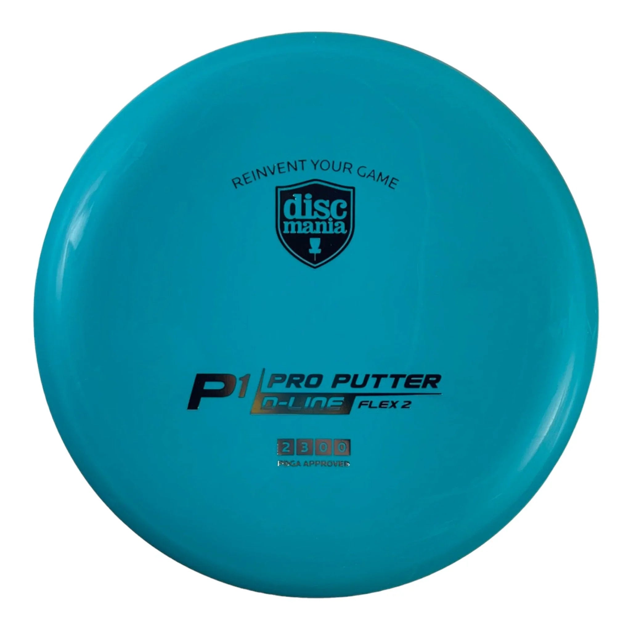 Discmania P1 | D - Line Flex 2 | Teal/Silver 173 - 174g Disc Golf