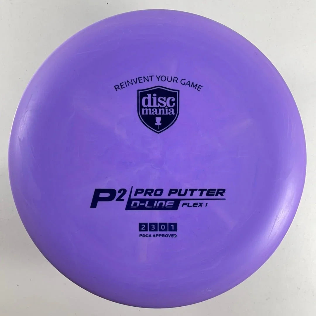Discmania P2 | D - Line Flex 1 | Purple/Blue 175g Disc Golf