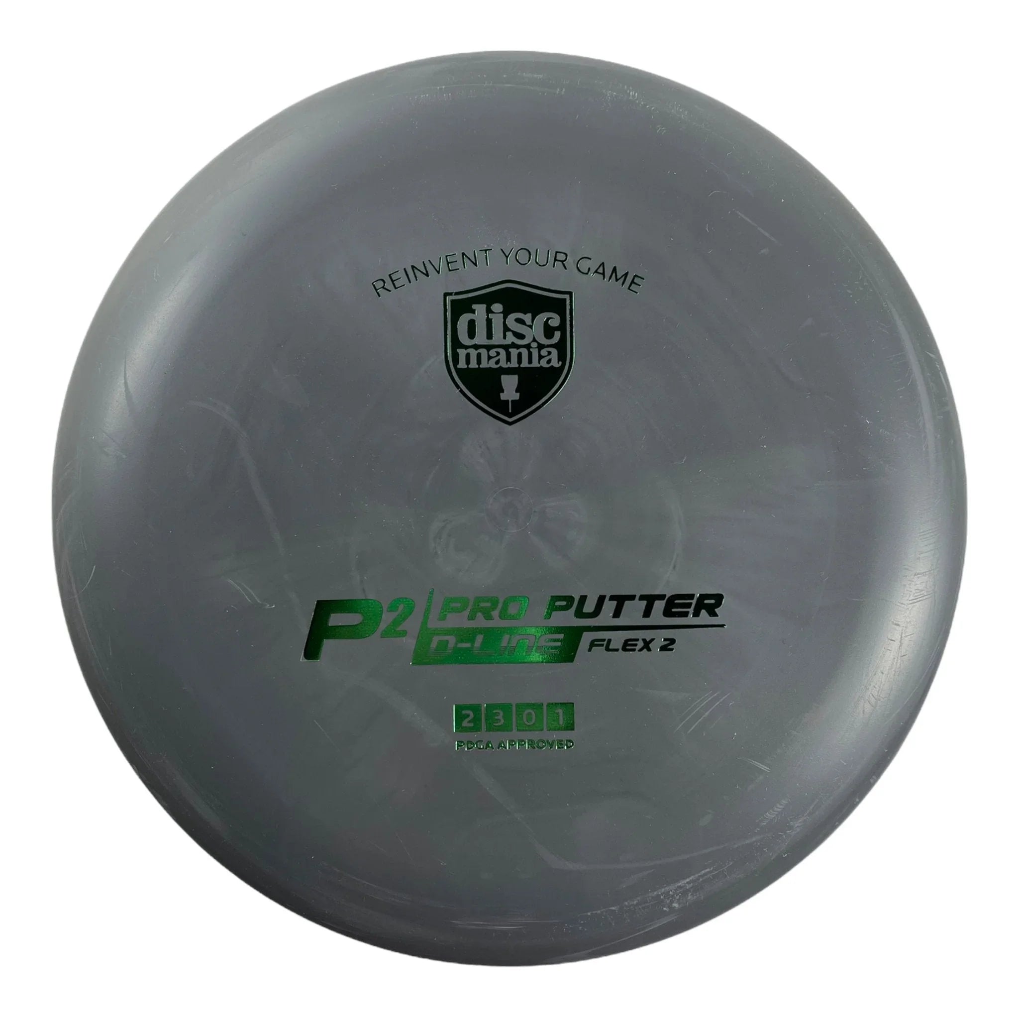 Discmania P2 | D - Line Flex 2 | Grey/Green 173 - 174g Disc Golf