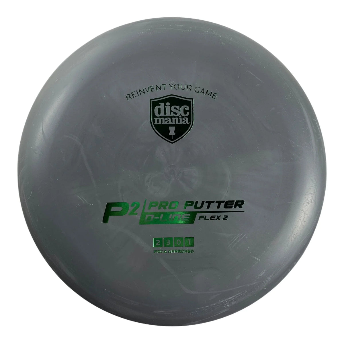 Discmania P2 | D - Line Flex 2 | Grey/Green 173 - 174g Disc Golf