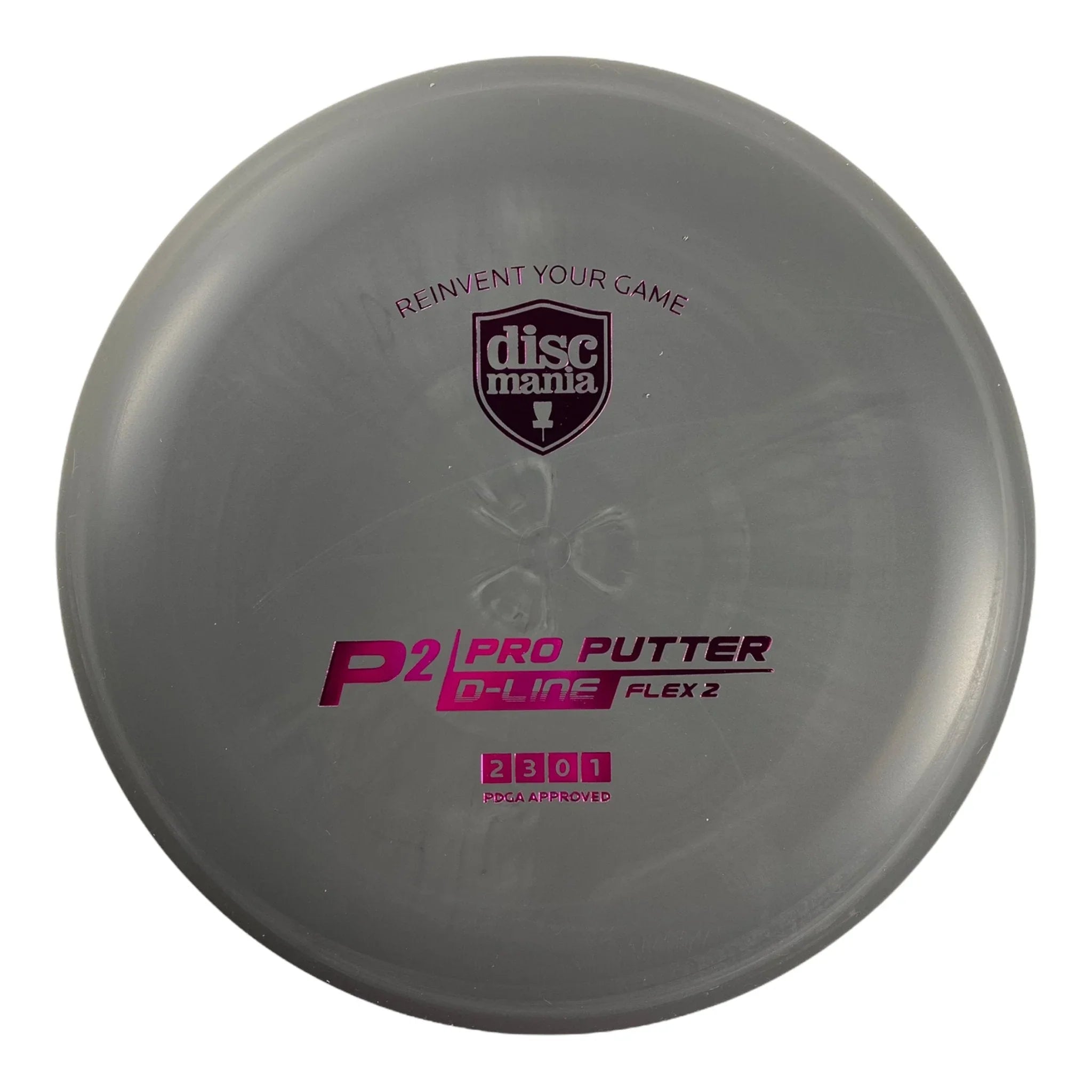 Discmania P2 | D - Line Flex 2 | Grey/Pink 173 - 174g Disc Golf
