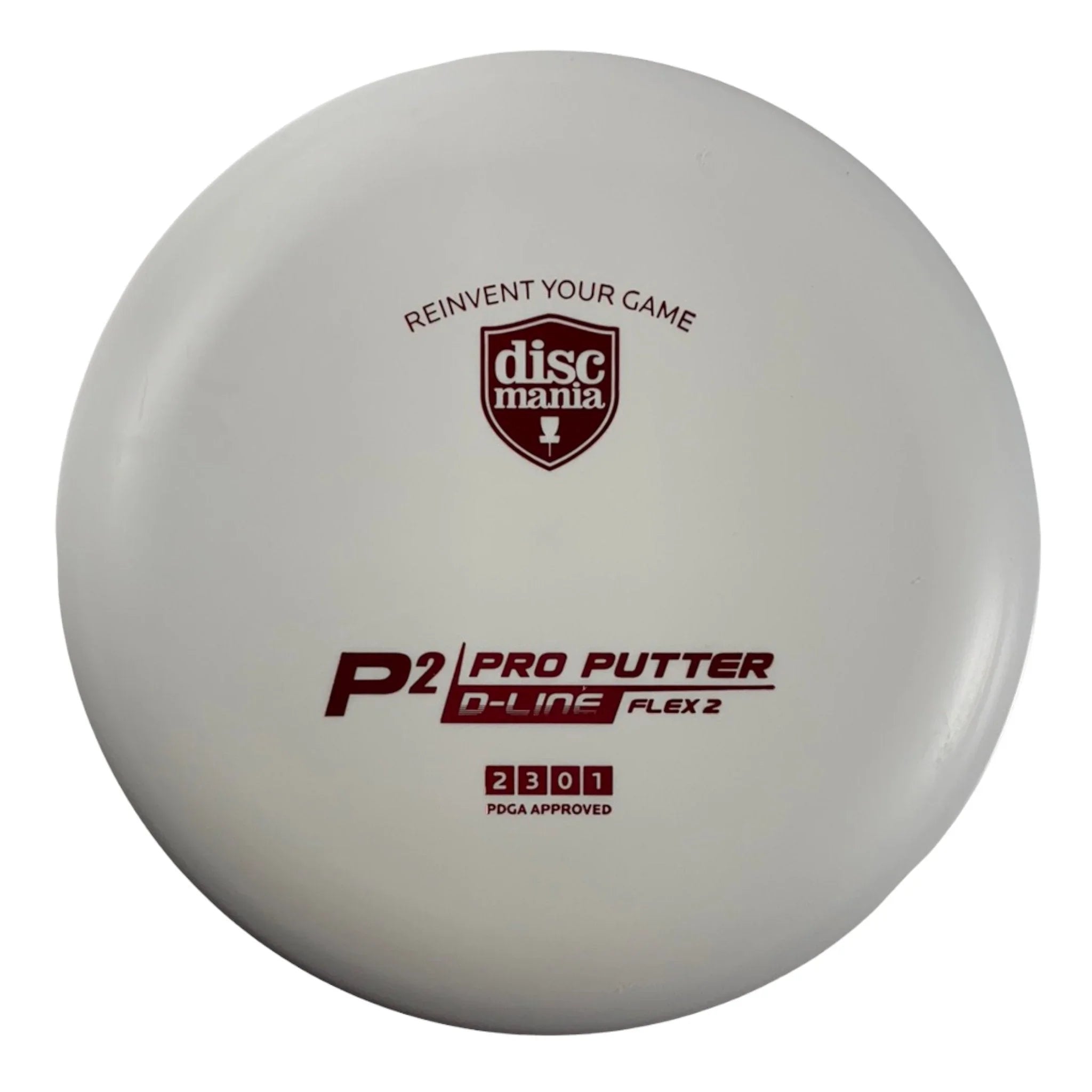 Discmania P2 | D - Line Flex 2 | White/Red 173g Disc Golf