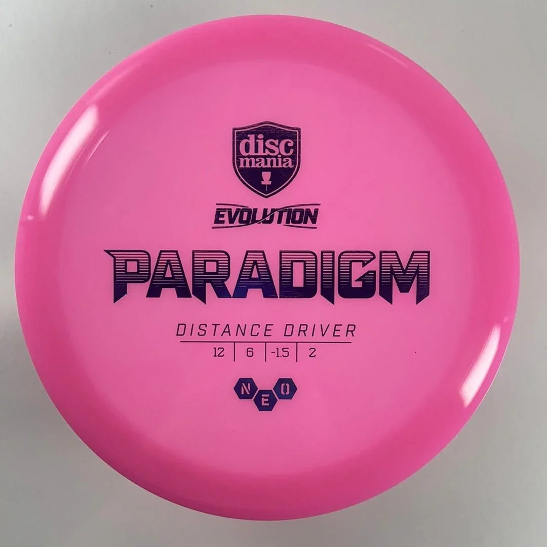 Discmania Paradigm | Neo | Pink/Blue 172 - 173g Disc Golf
