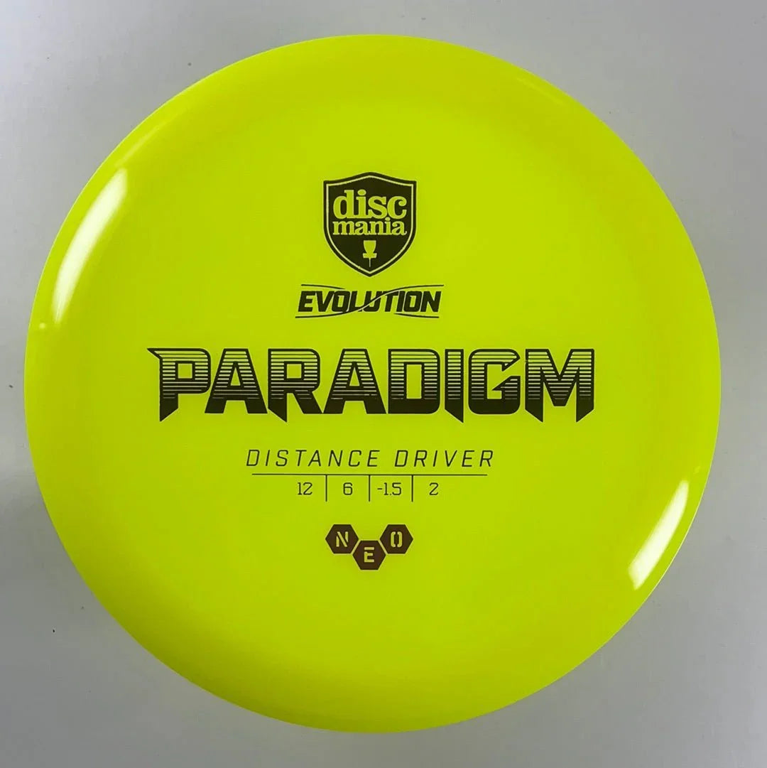 Discmania Paradigm | Neo | Yellow/Pink 173 - 174g Disc Golf
