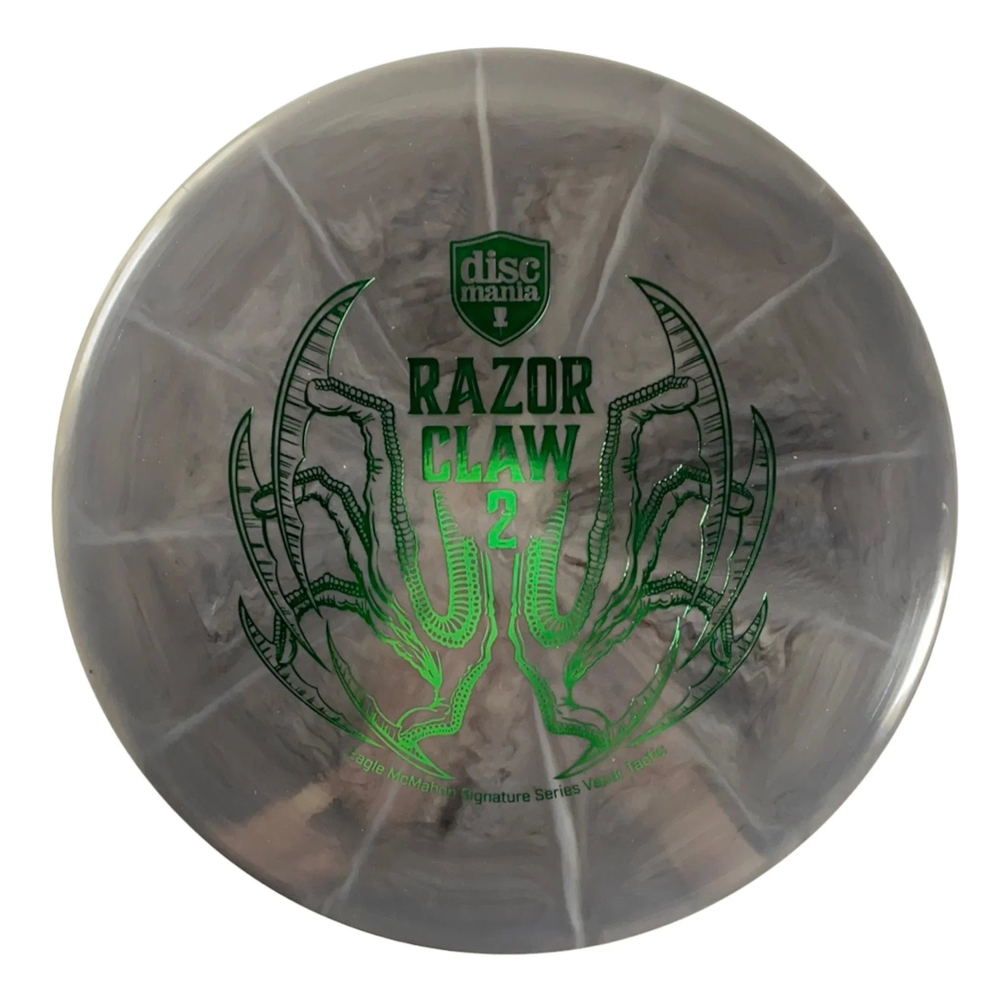 Discmania Razor Claw 2 - Tactic | Lux Vapor | Grey/Green 176g (Eagle McMahon) Disc Golf
