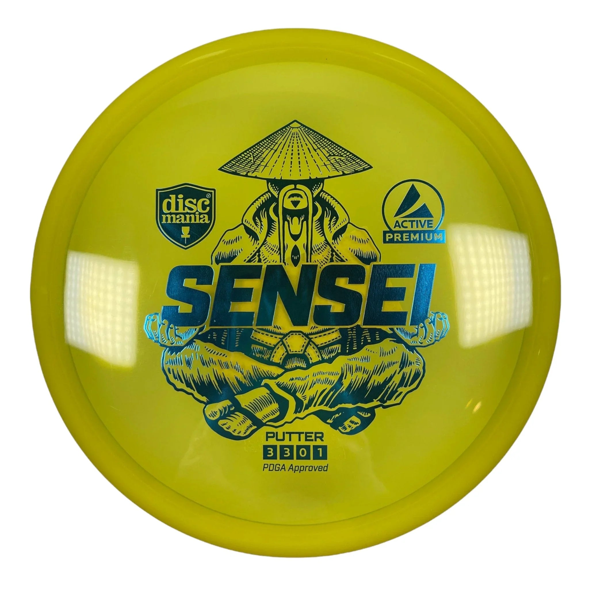 Discmania Sensei | Active Premium | Yellow/Blue 173 - 175g Disc Golf