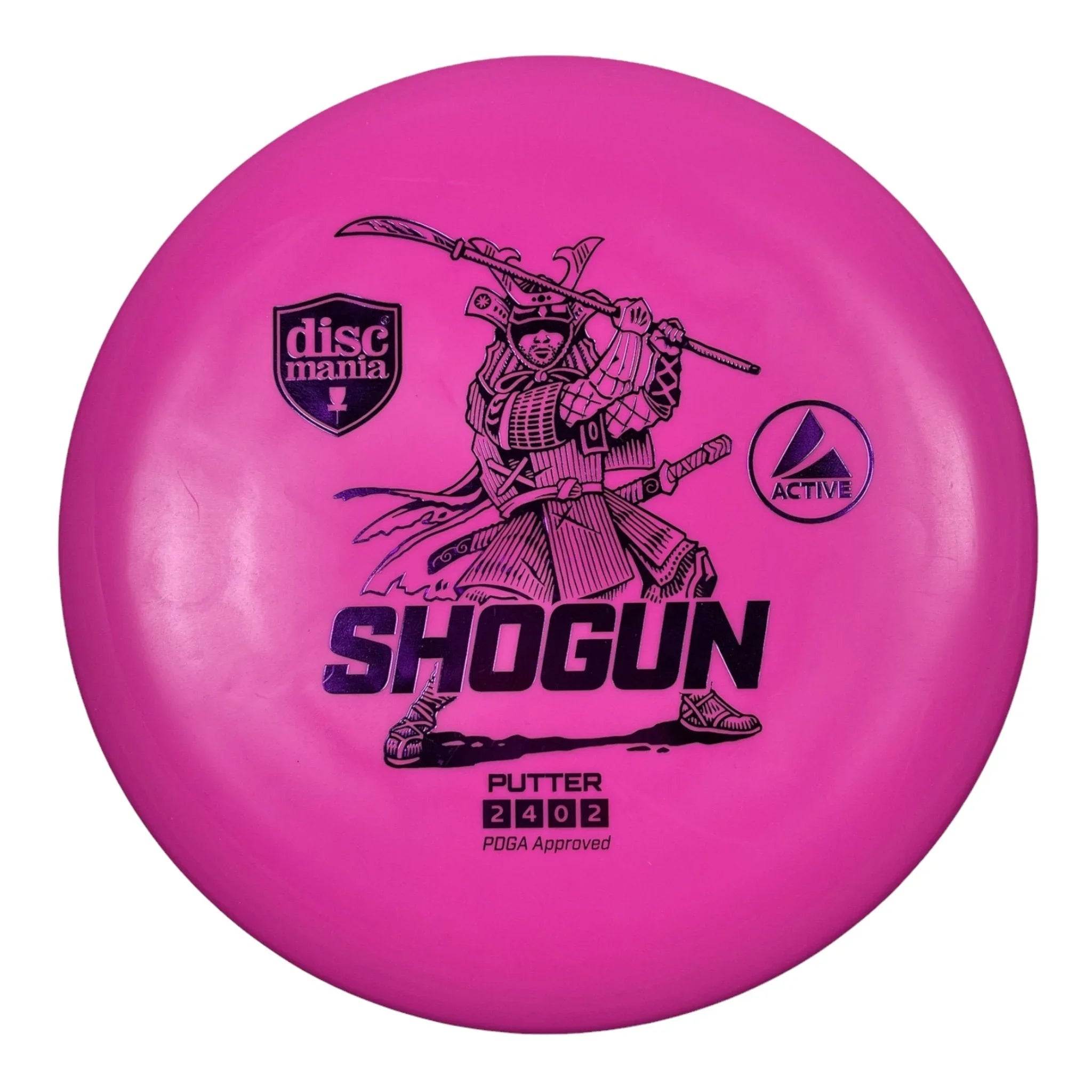Discmania Shogun | Active | Pink/Purple 165 - 168g Disc Golf