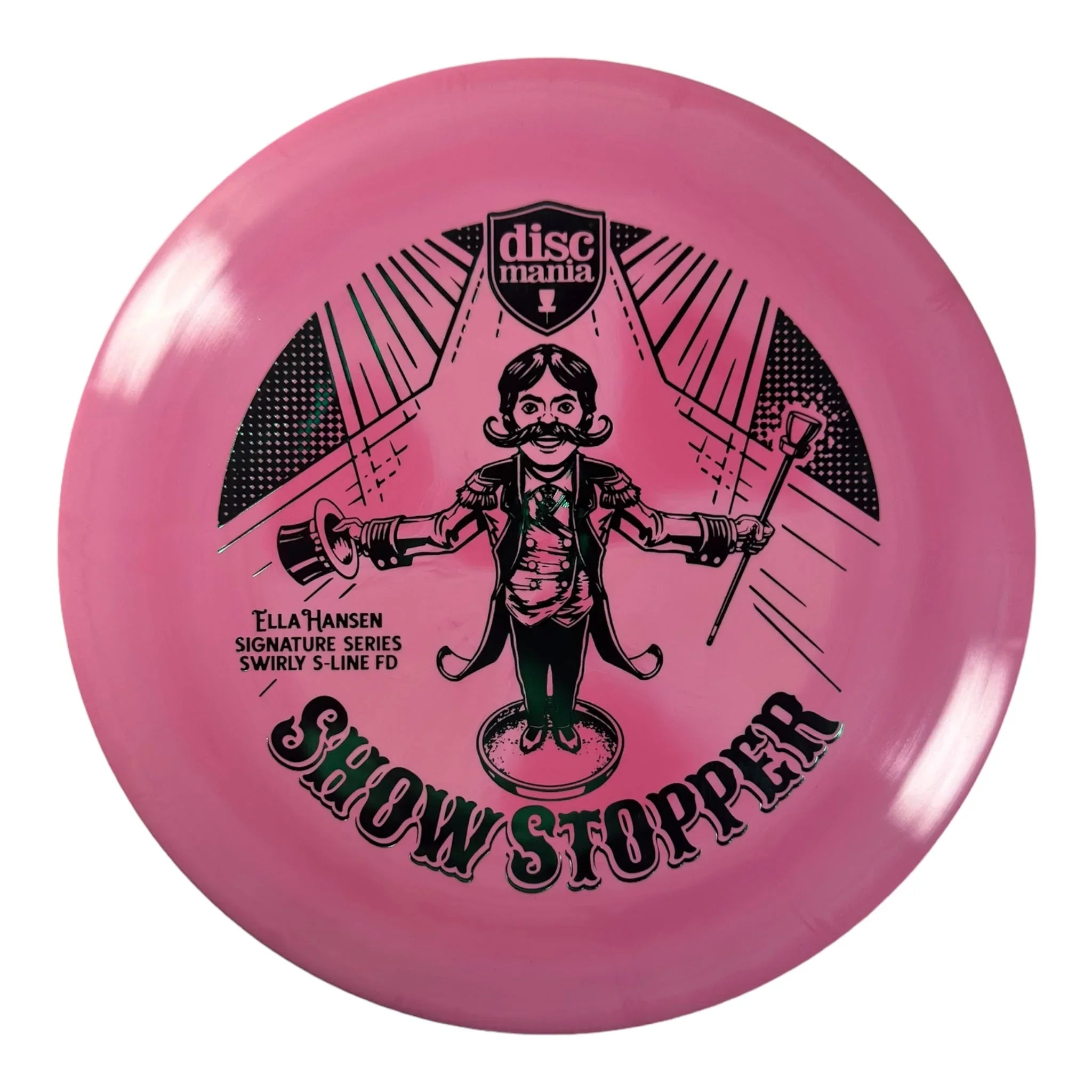 Discmania Show Stopper - FD | Swirly S - Line | Pink/Green 175g (Ella Hansen) Disc Golf