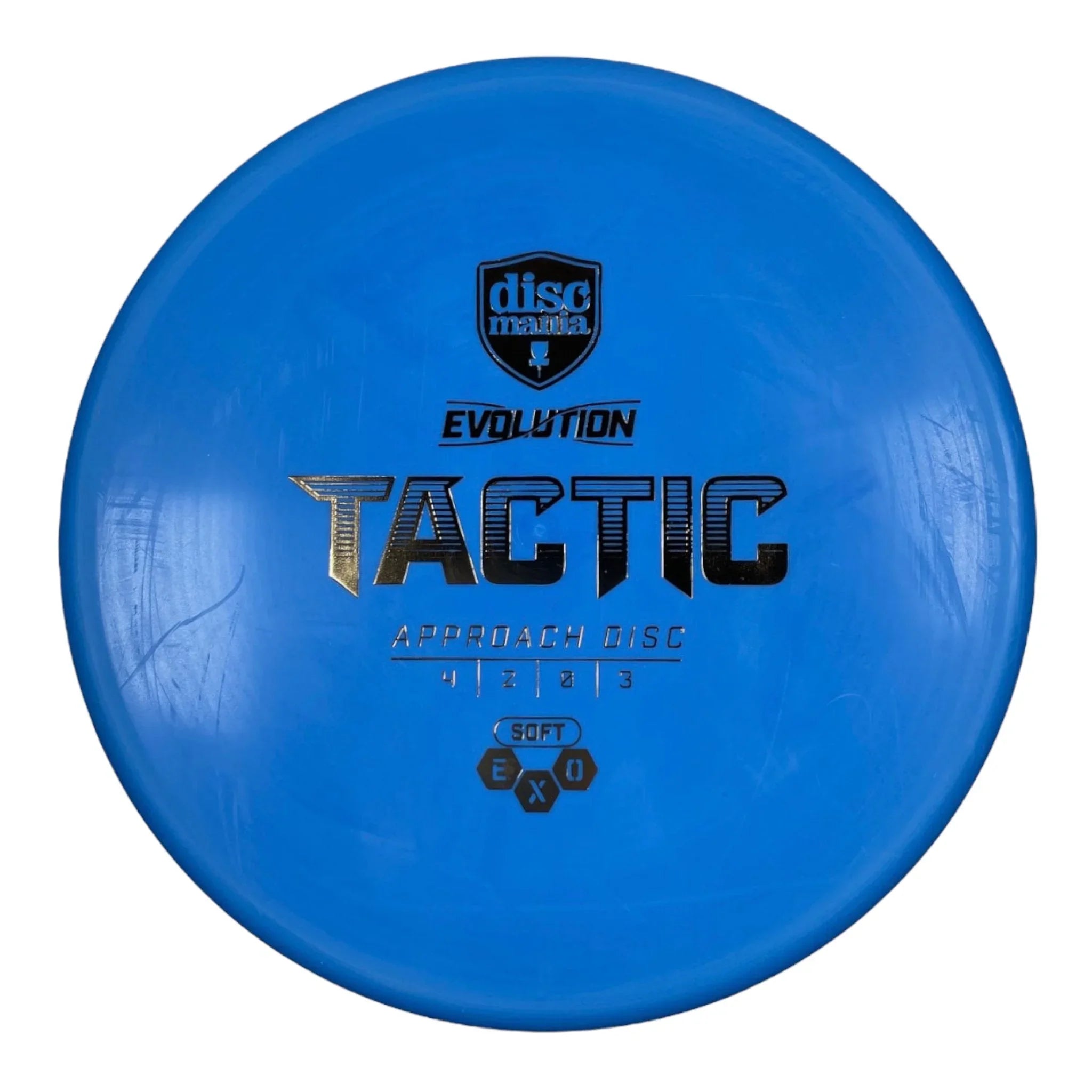 Discmania Tactic | Exo Soft | Blue/Gold 173g Disc Golf