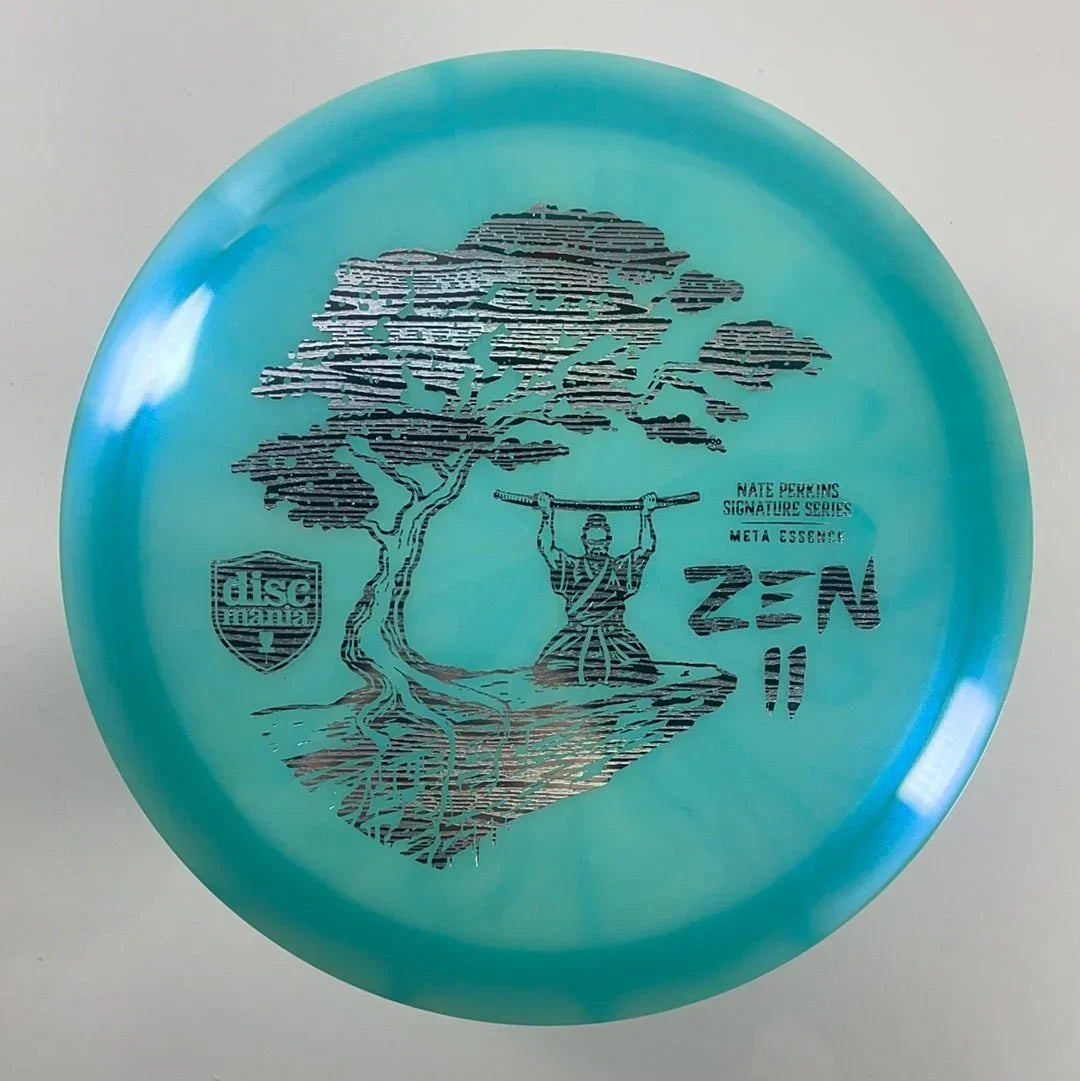 Discmania Zen II - Essence | Meta | Blue/Silver 169 - 174g (Nate Perkins) Disc Golf