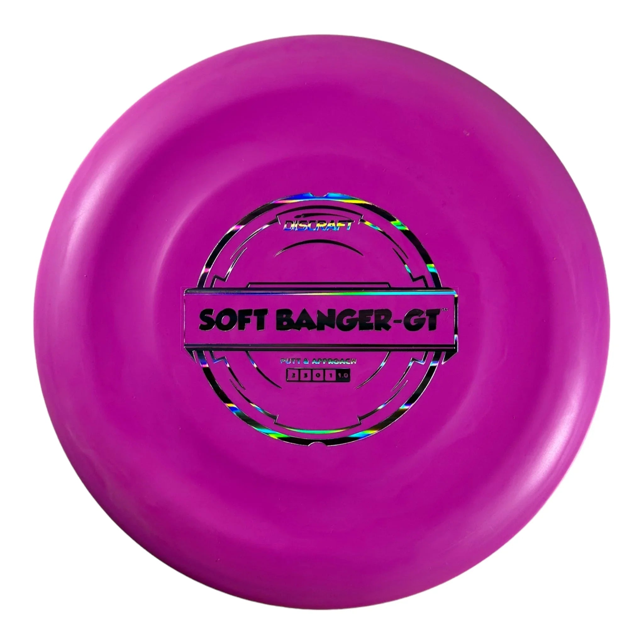 Discraft Banger - GT | Putter Line Soft | Pink/Holo 173g Disc Golf