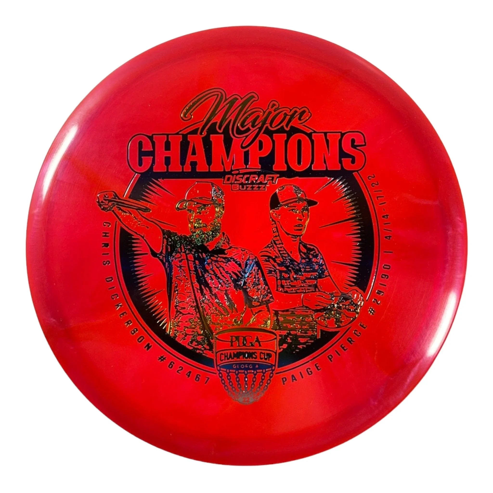Discraft Buzzz | Z Swirl | Red/Multi 174g Disc Golf