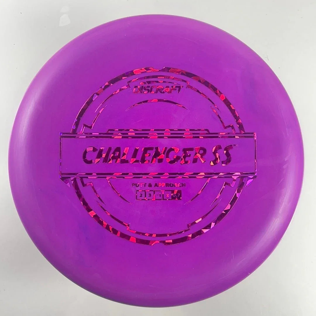 Discraft Challenger SS | Putter Line | Purple/Pink 173g Disc Golf