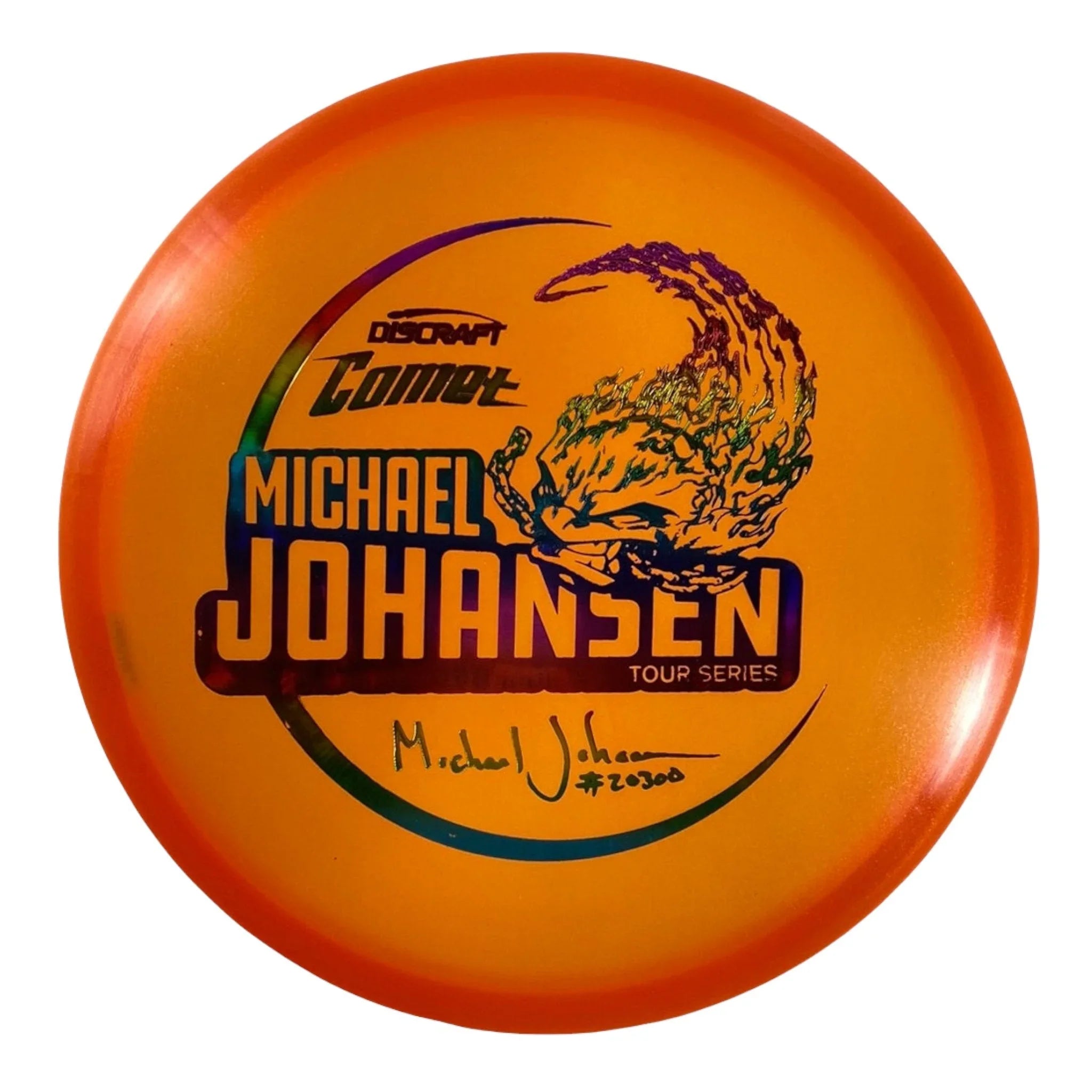 Discraft Comet | Z LIne | Orange/Rainbow 176g (Michael Johansen) Disc Golf