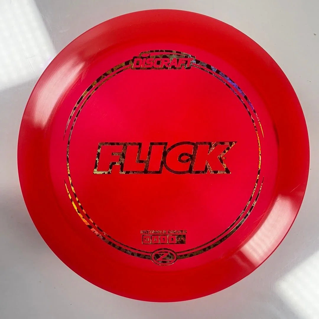 Discraft Flick | Z Line | Red/Leopard 172g Disc Golf