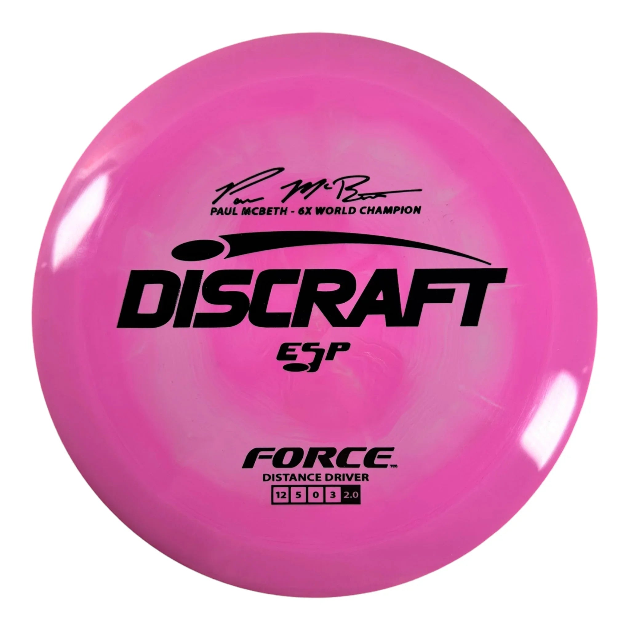 Discraft Force | ESP | Pink/Black 173g (Paul McBeth) Disc Golf