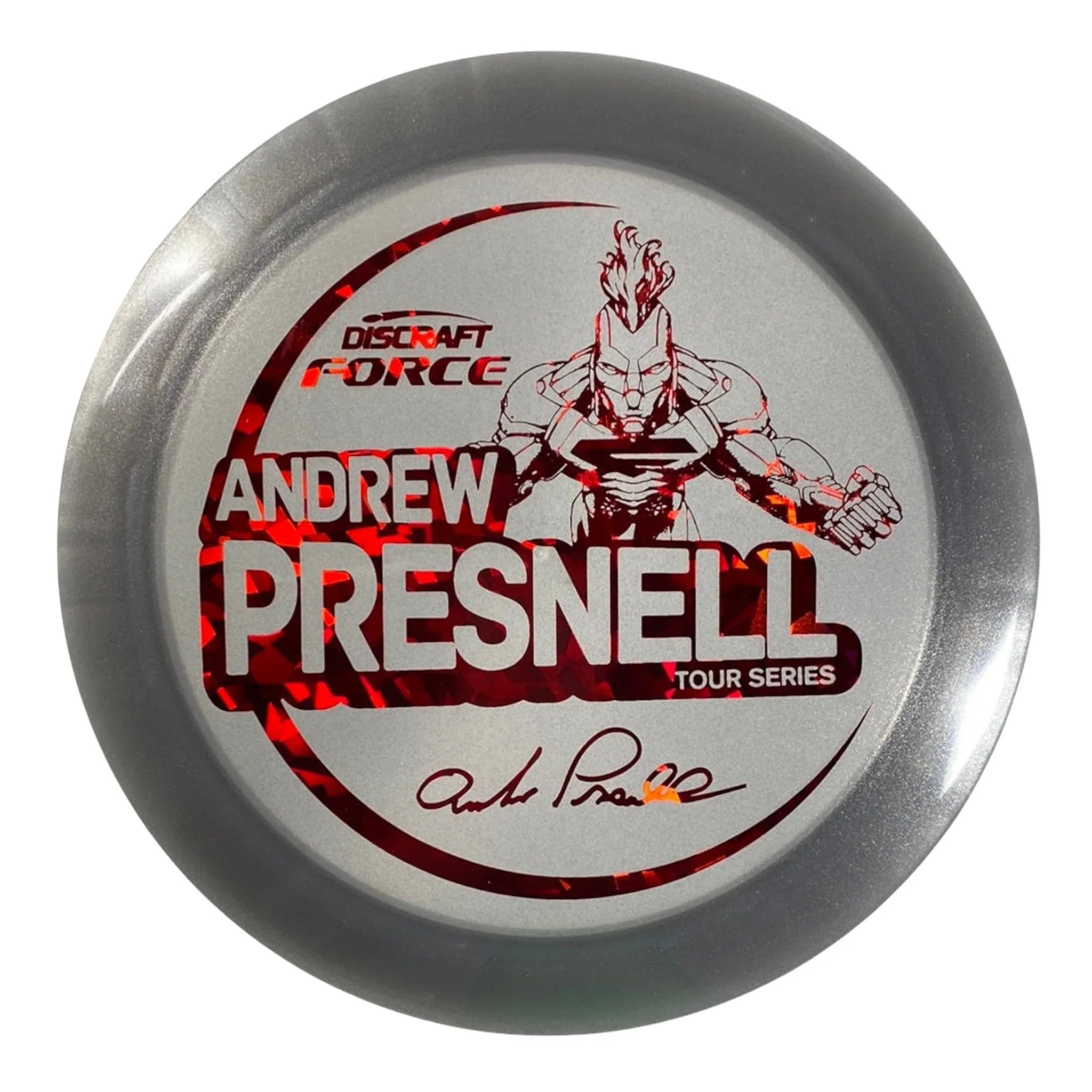 Discraft Force | Z Line | Grey/Red 174g (Andrew Presnell) Disc Golf