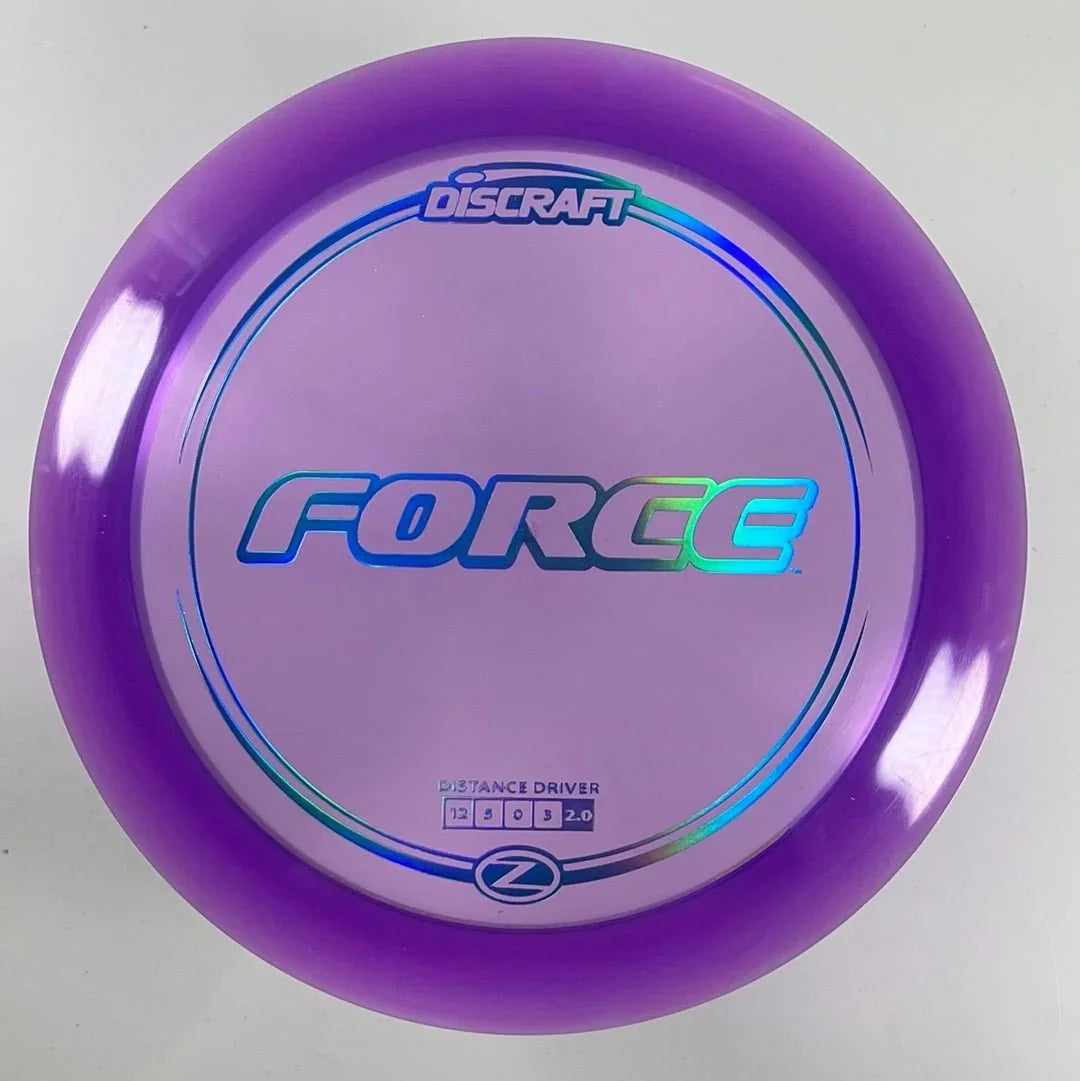 Discraft Force | Z Line | Purple/Blue 173g Disc Golf