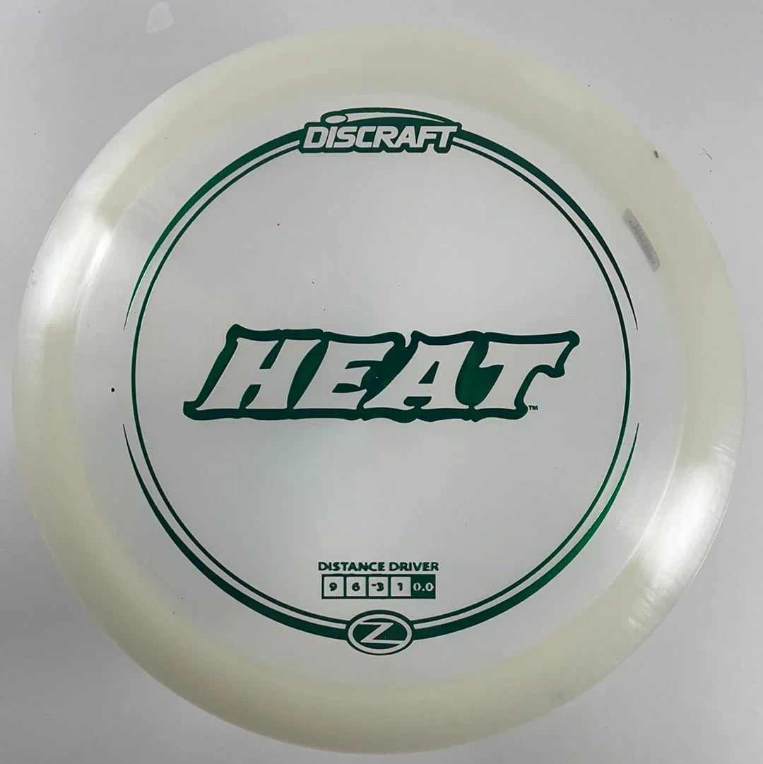 Discraft Heat | Z Line | White/Green 174g Disc Golf