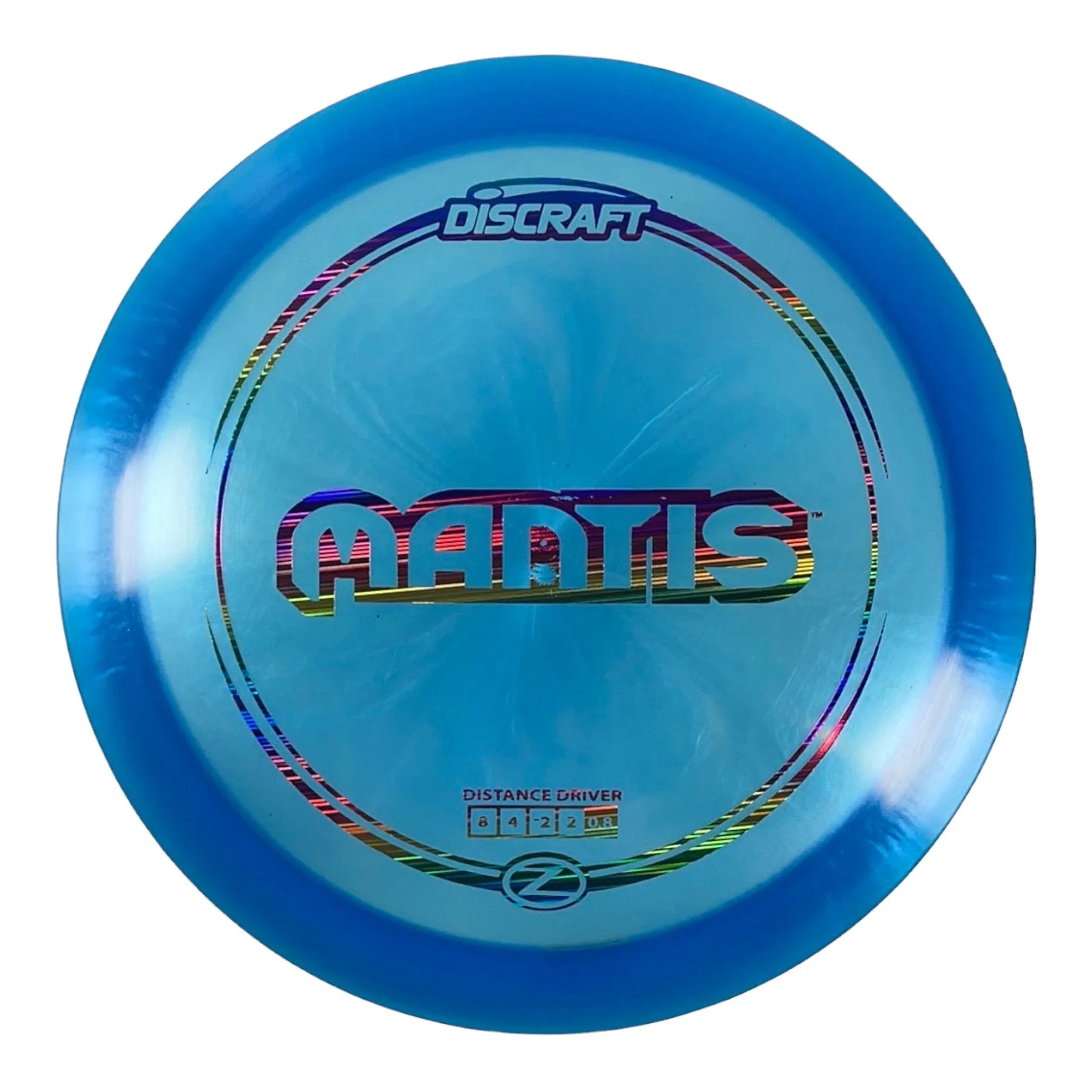 Discraft Mantis | Z Line | Blue/Rainbow 176g Disc Golf