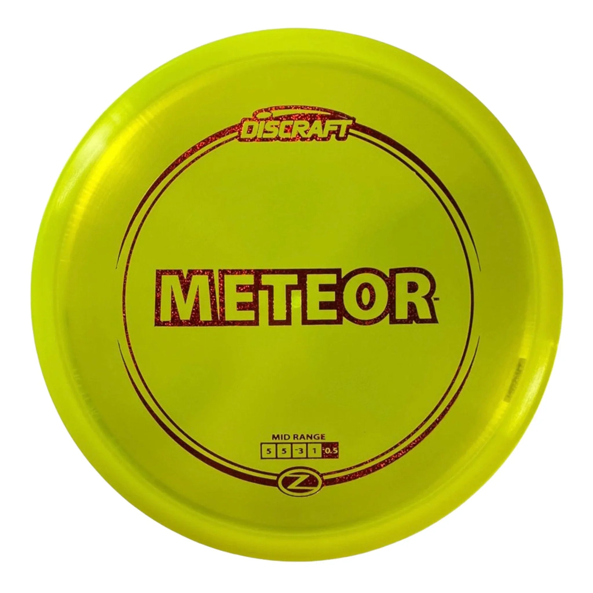 Discraft Meteor | Z Line | Yellow/Red 176g Disc Golf