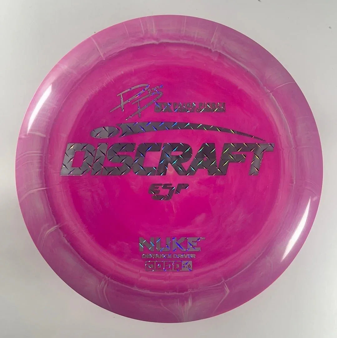 Discraft Nuke | ESP | Pink/Holo 173g (Paige Pierce) Disc Golf