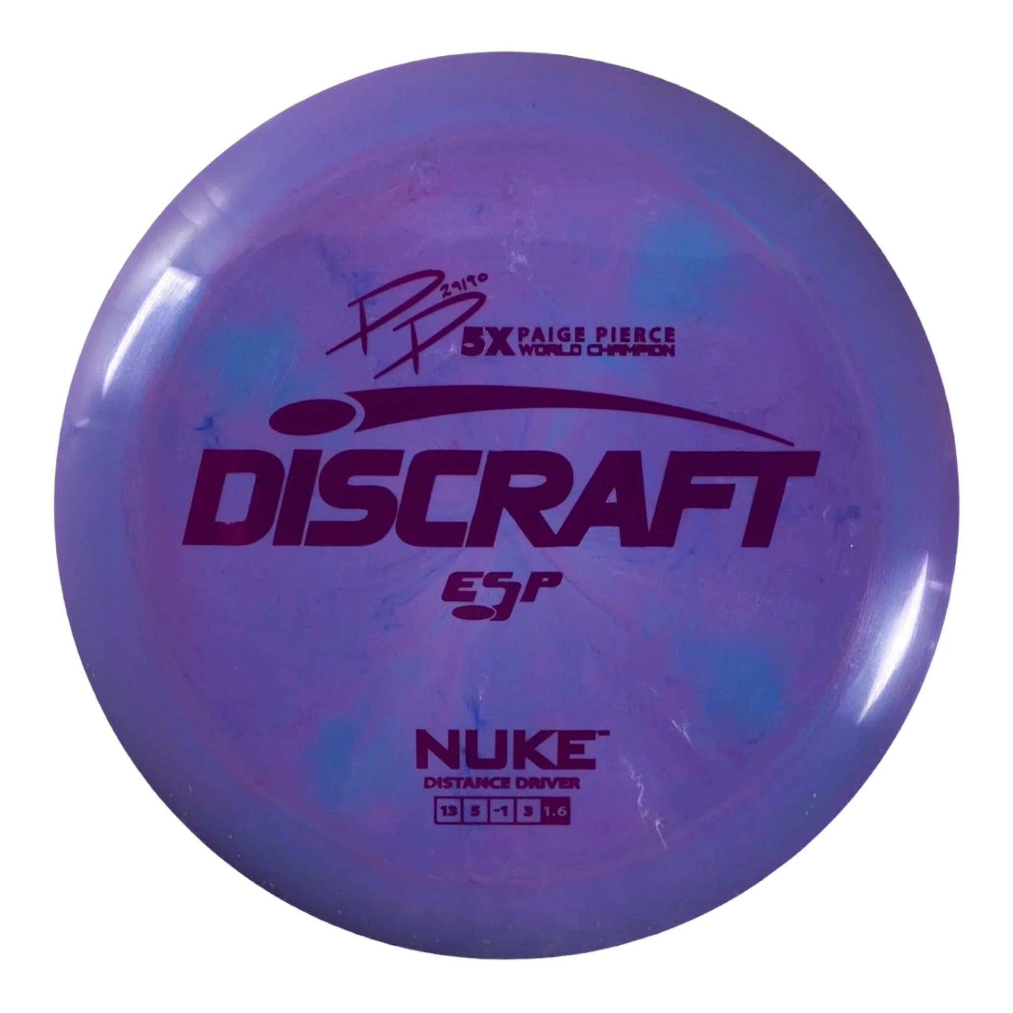 Discraft Nuke | ESP | Purple/Purple 173g (Paige Pierce) Disc Golf