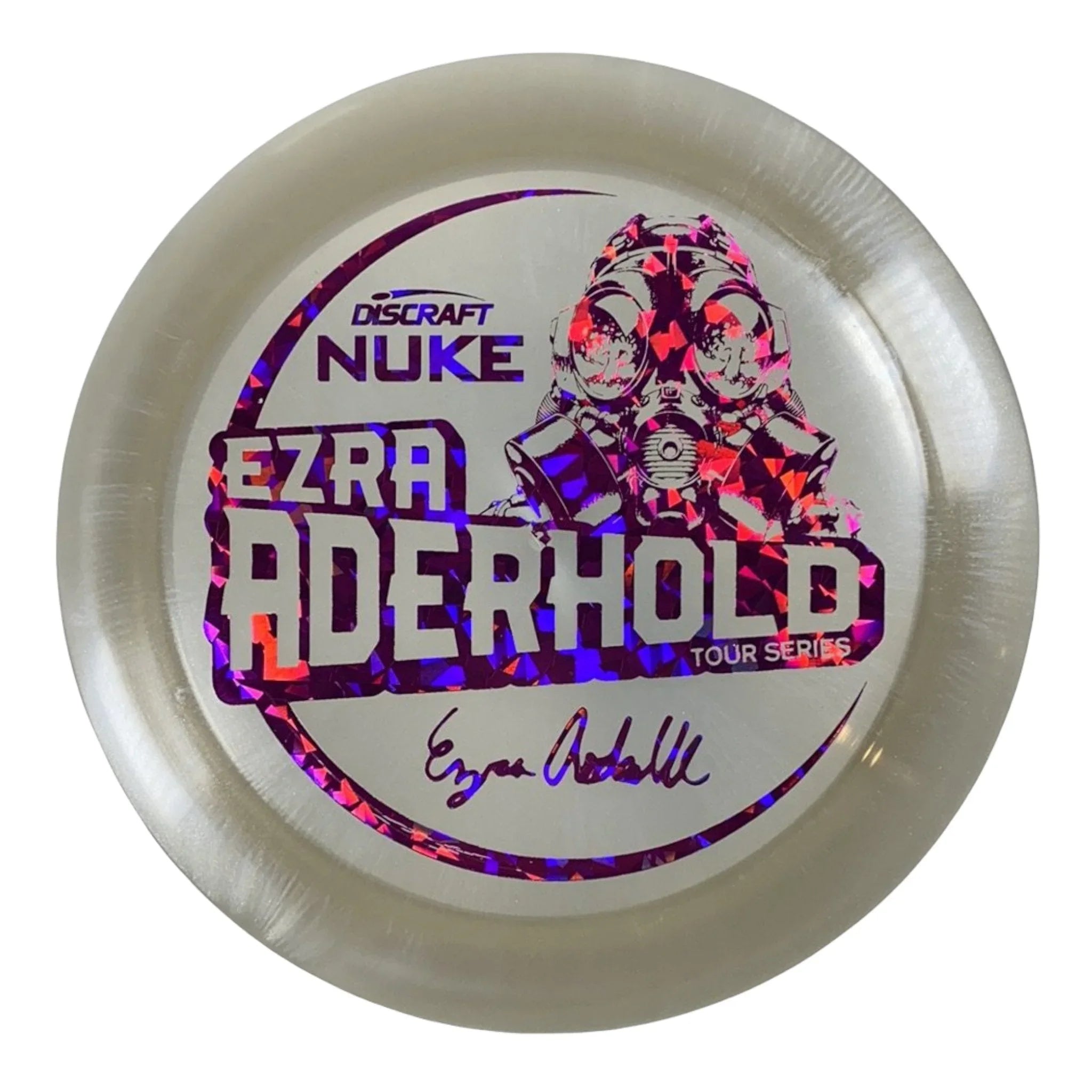 Discraft Nuke | Z Line | Grey/Pink 170g (Ezra Aderhold) Disc Golf