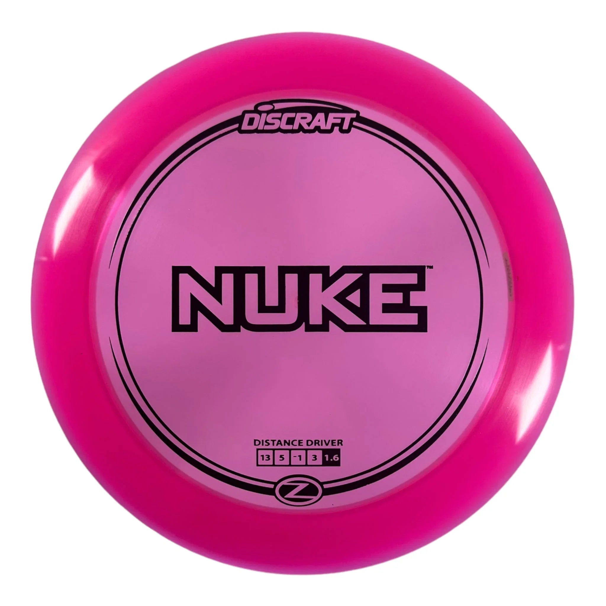 Discraft Nuke | Z Line | Pink/Black 174g Disc Golf