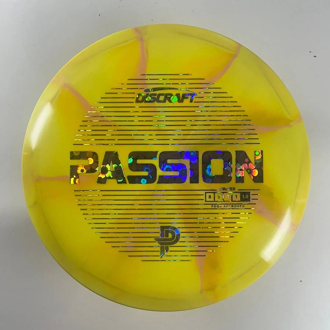 Discraft Passion | ESP | Yellow/Flowers 173g (Paige Pierce) Disc Golf