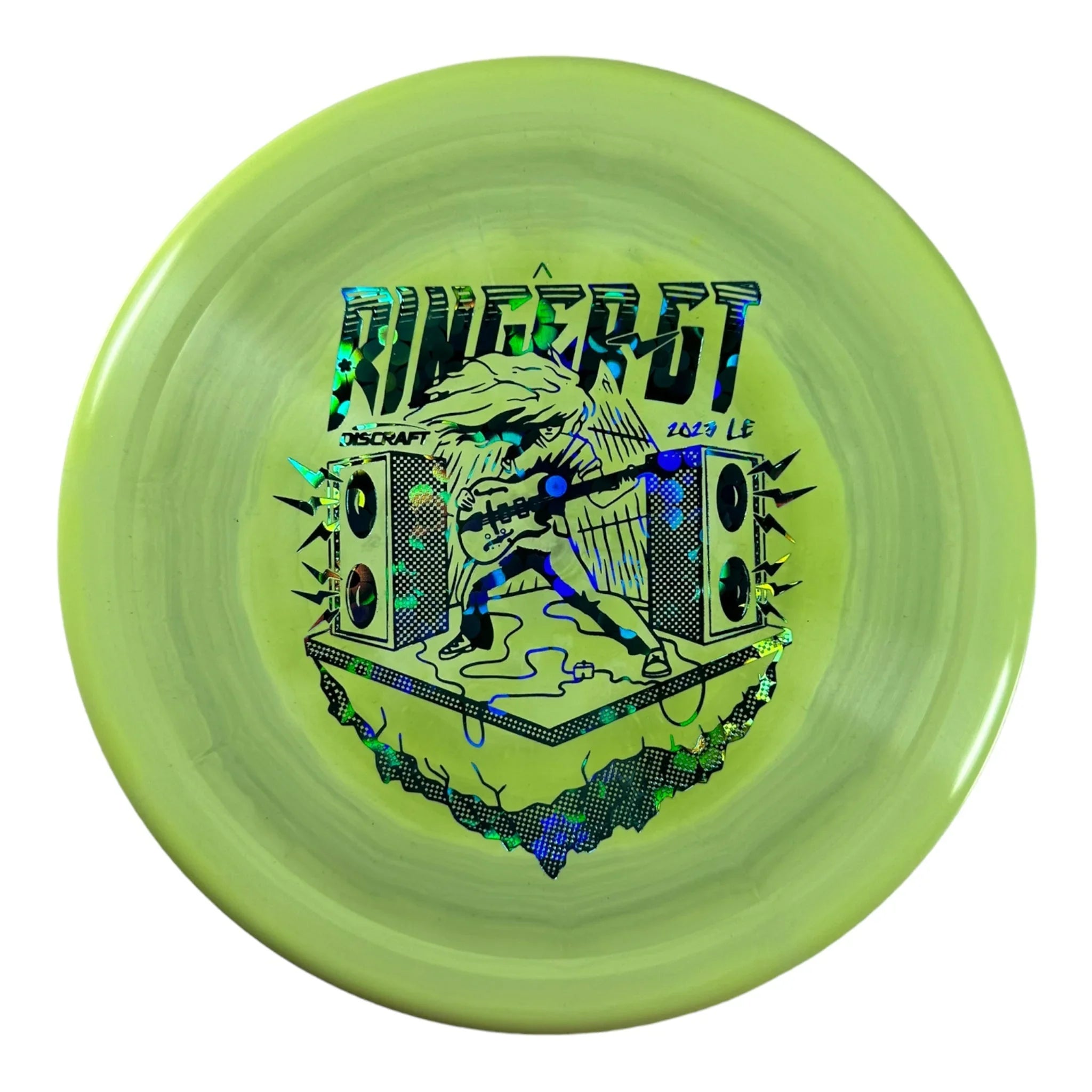 Discraft Ringer - GT | ESP | Green/Flowers 173g Disc Golf