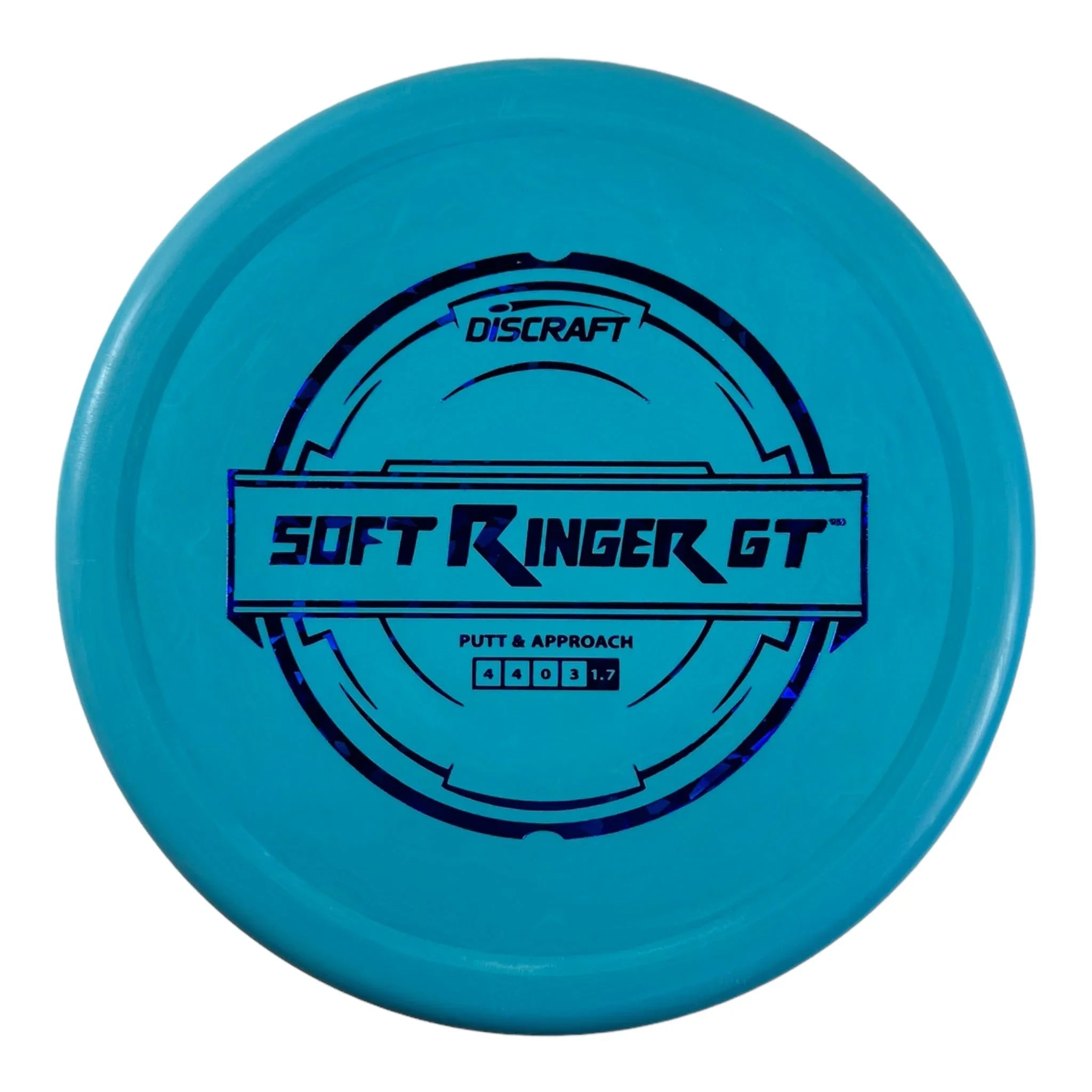 Discraft Ringer - GT | Putter Line Soft | Blue/Blue 170 - 173g Disc Golf