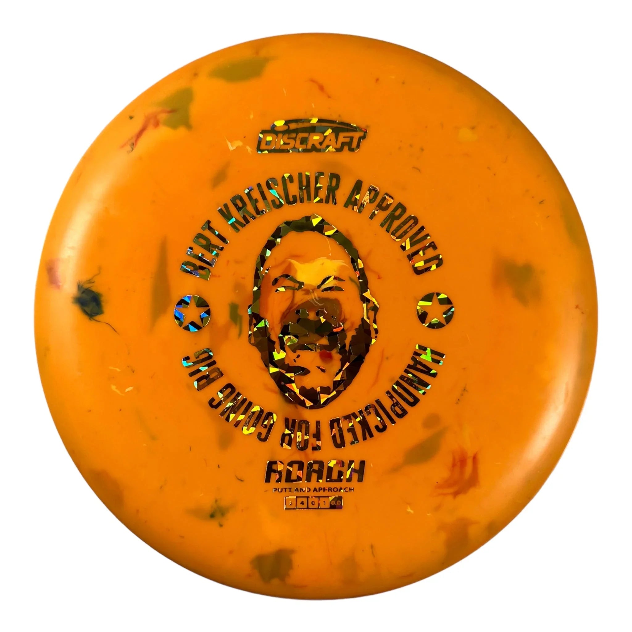Discraft Roach | Jawbreaker | Orange/Gold 172g (Bert Kreischer) Disc Golf