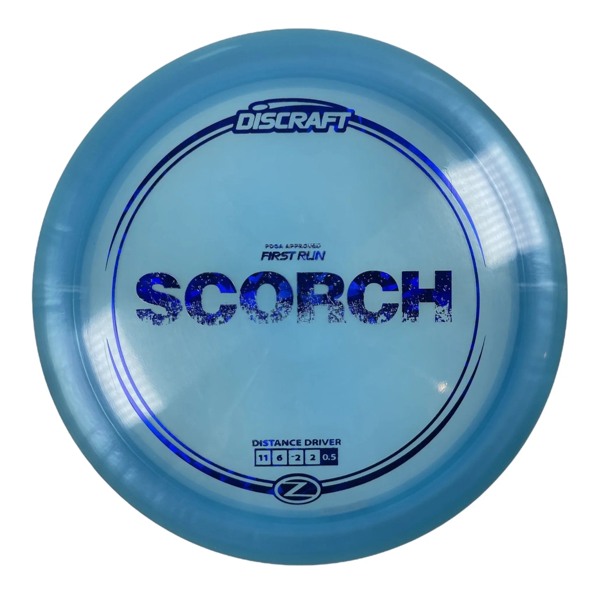 Discraft Scorch | Z Line | Blue/Blue 167 - 173g (First Run) Disc Golf