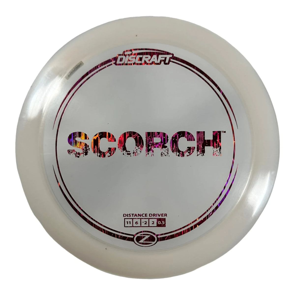 Discraft Scorch | Z Line | White/Pink 174g Disc Golf