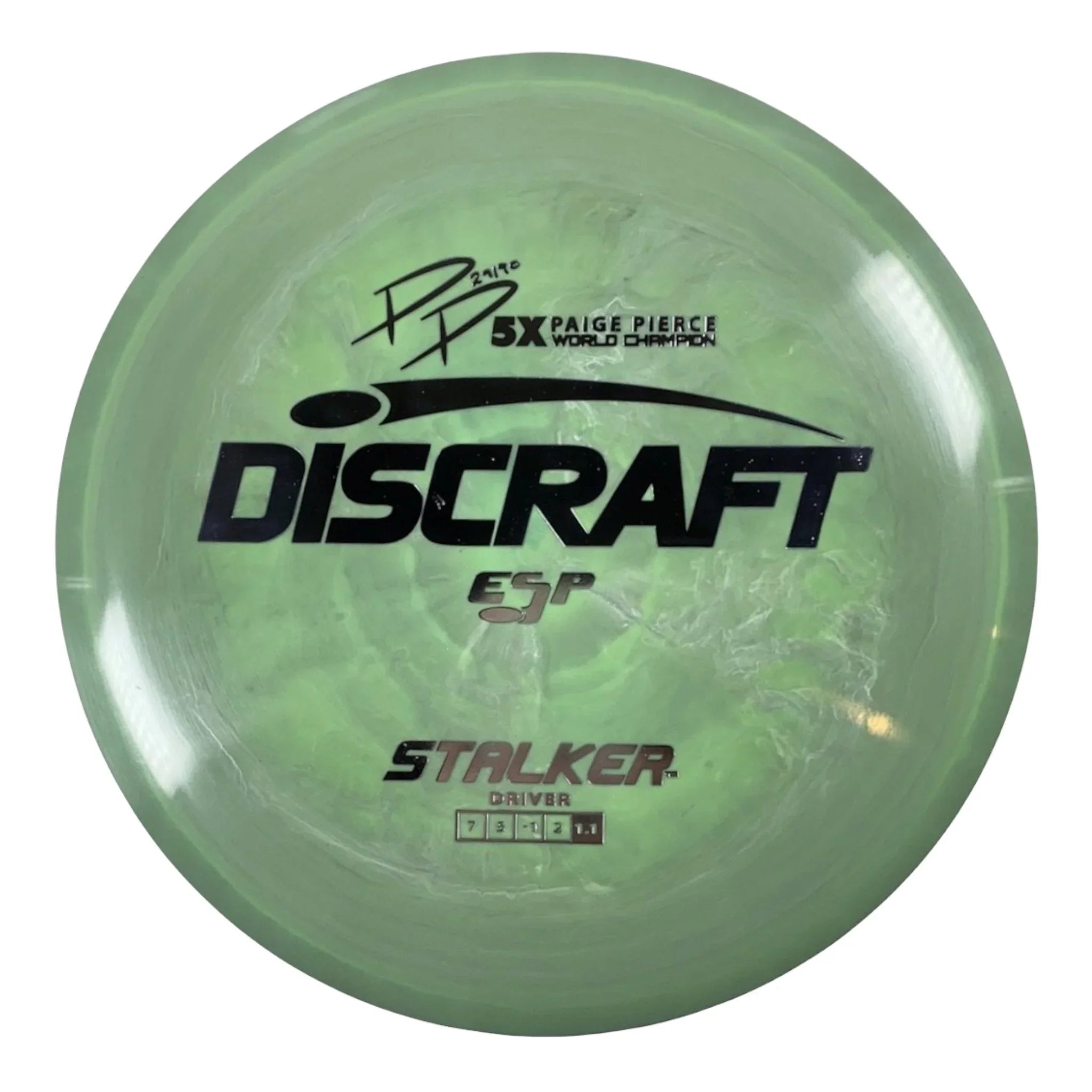Discraft Stalker | ESP | Green/Silver 175g (Paige Pierce) Disc Golf